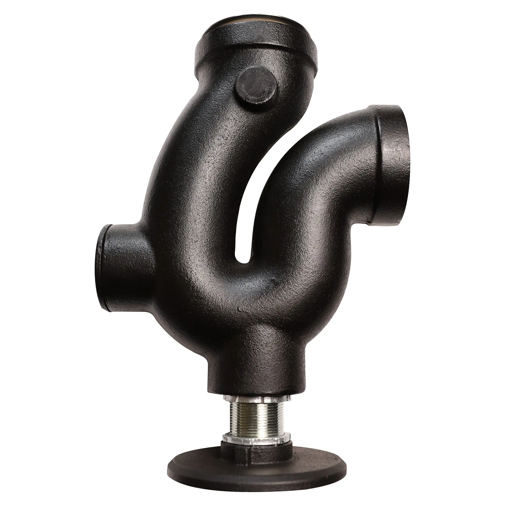 2" Trap Standard for Wall-Hung Cast Iron Service Sink