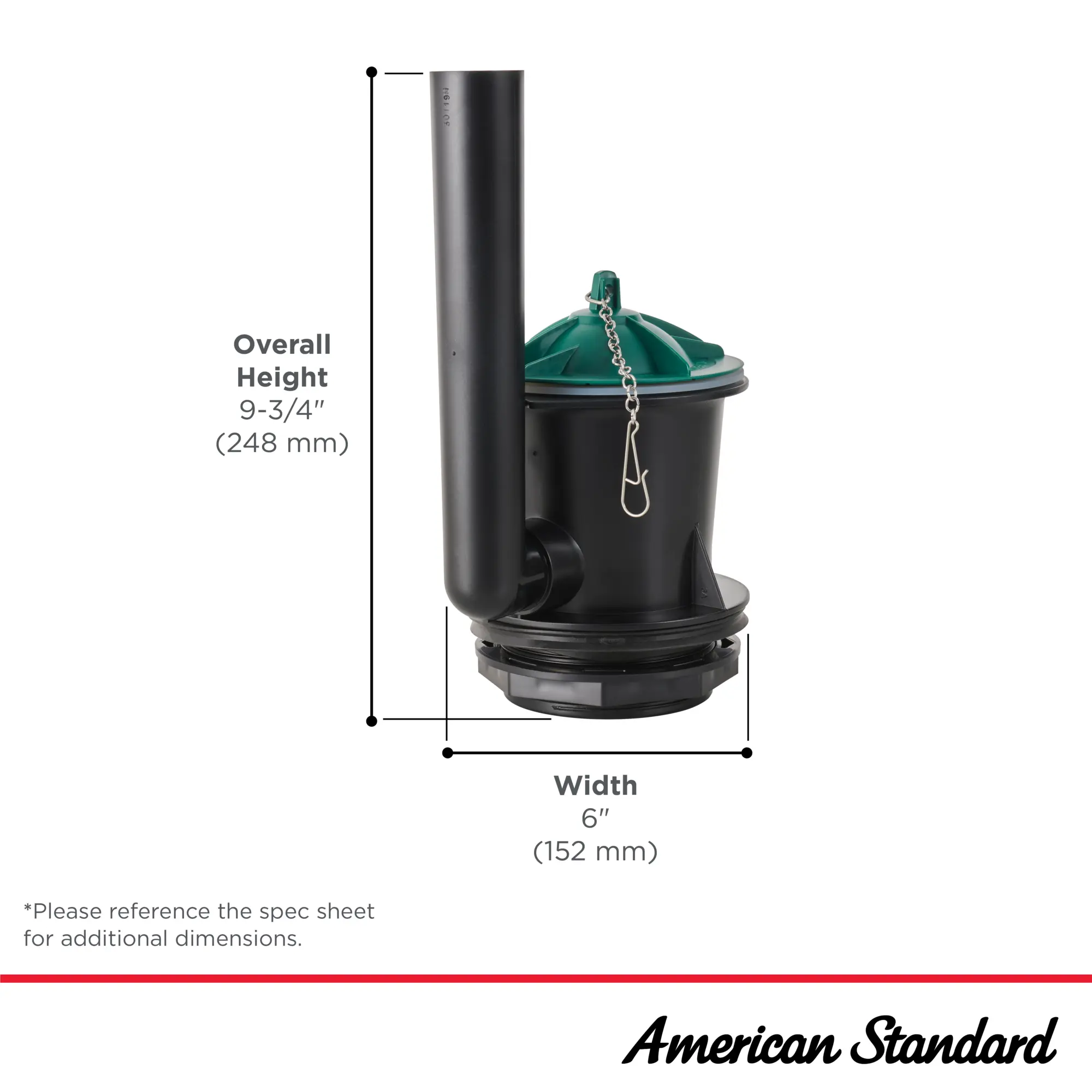 2PC Champion Universal Flush Valve - Image 9
