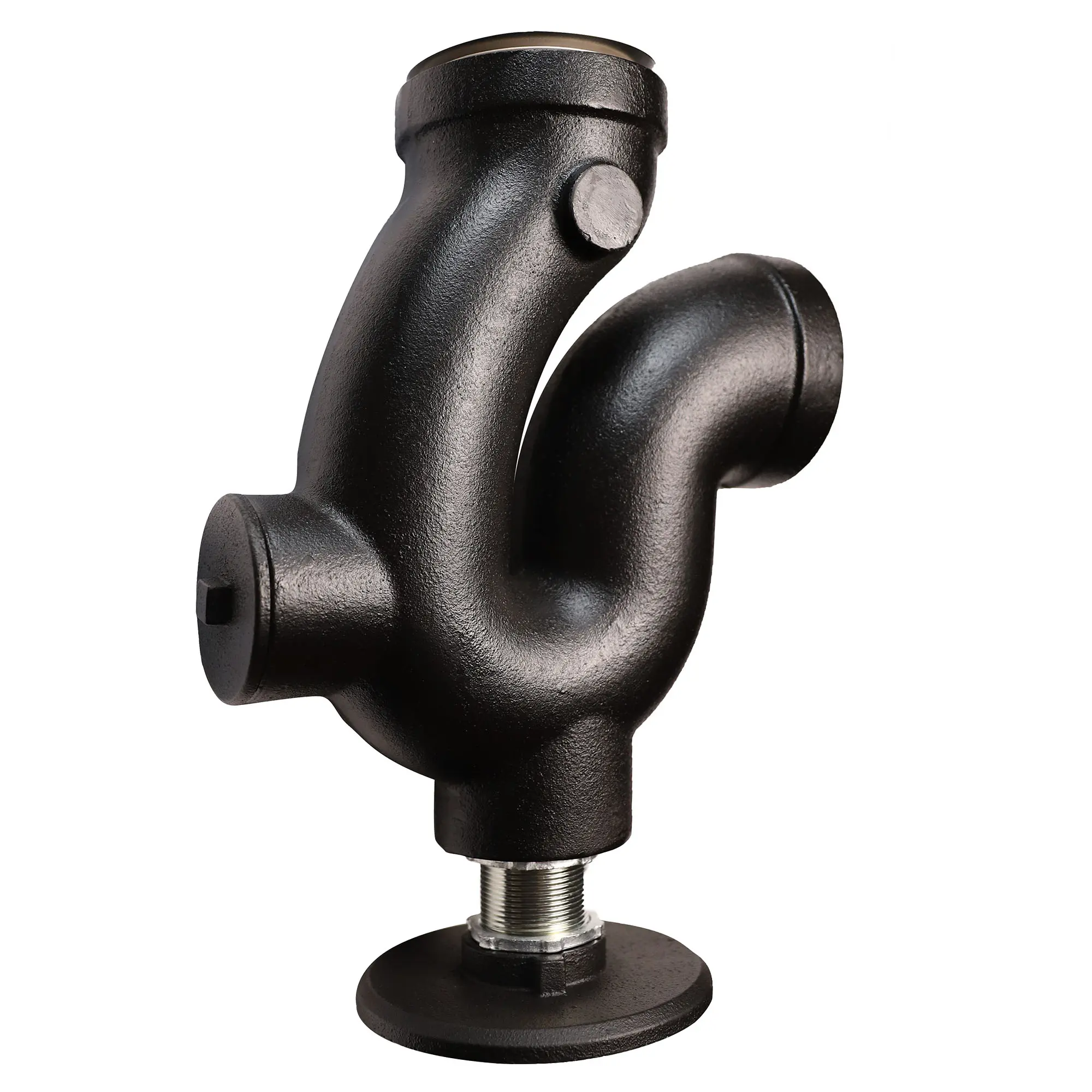 3" Trap Standard for Wall-Hung Cast Iron Service Sink - Image 4