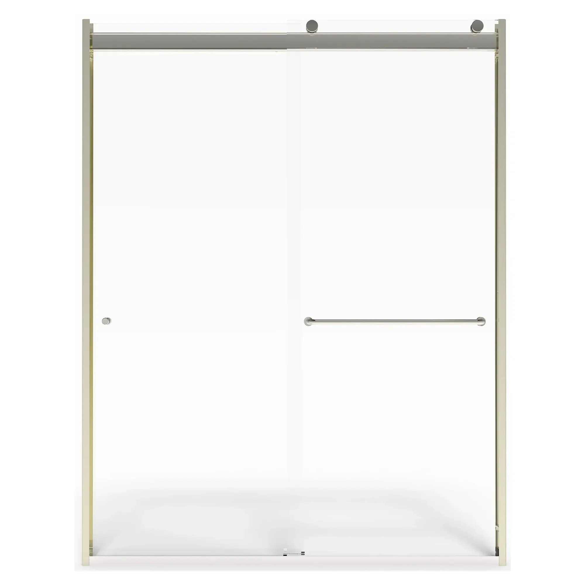 48 x 70-Inch Height Semi-Frameless Top-Roller Sliding Shower Door - Image 2