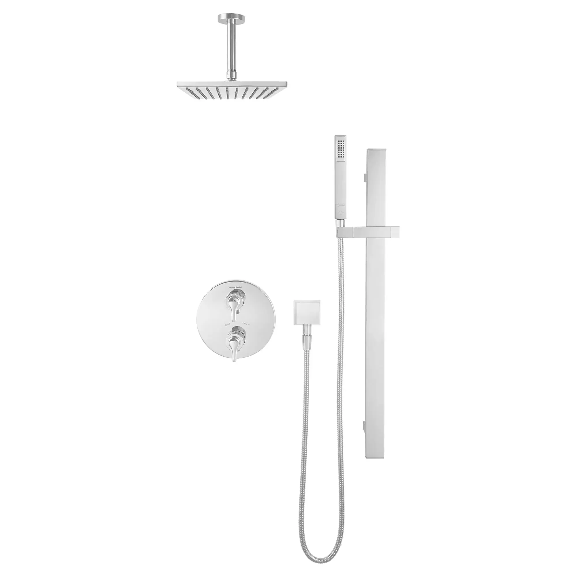 6-Inch Ceiling Mount Rain Showerhead Arm - Image 4