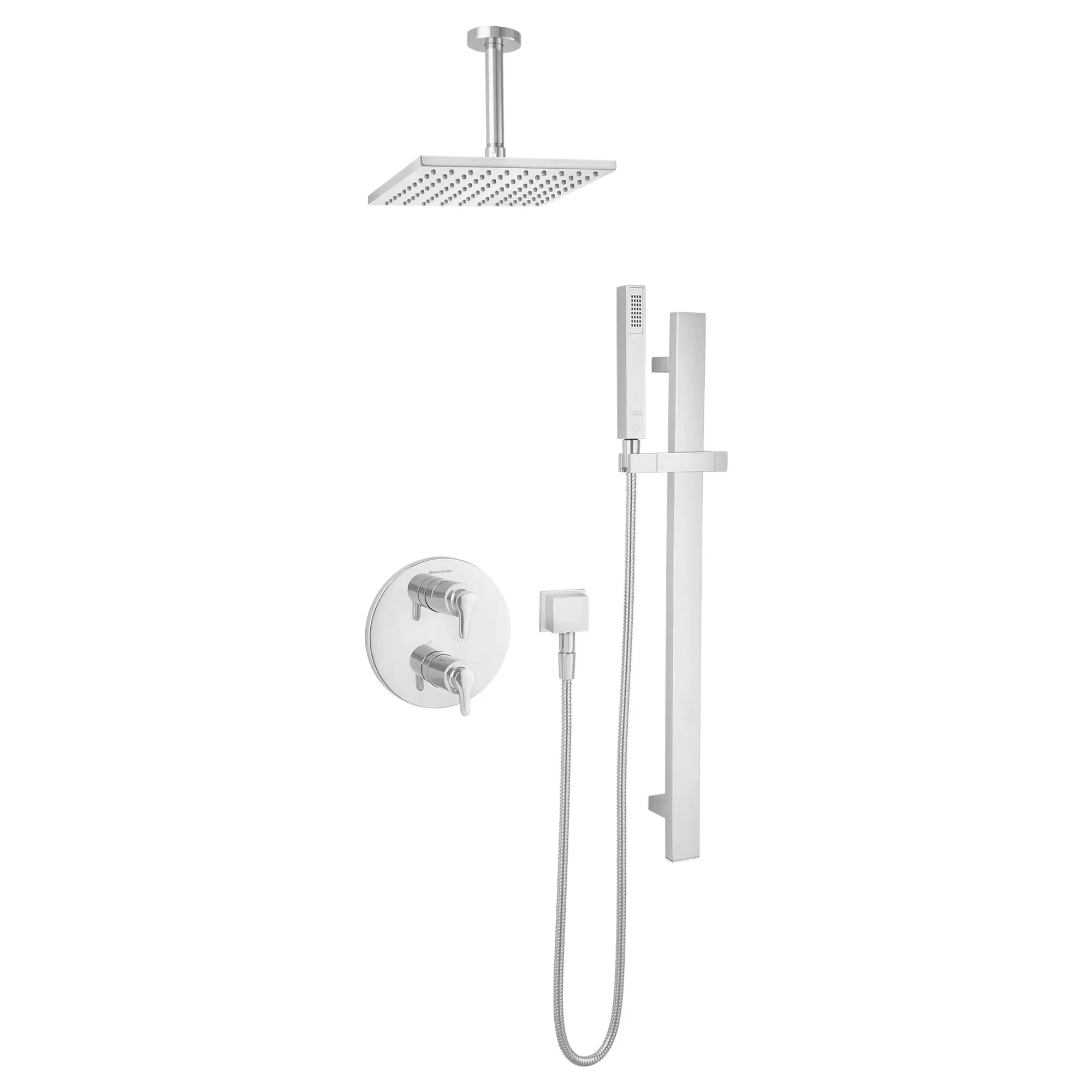 6-Inch Ceiling Mount Rain Showerhead Arm - Image 9