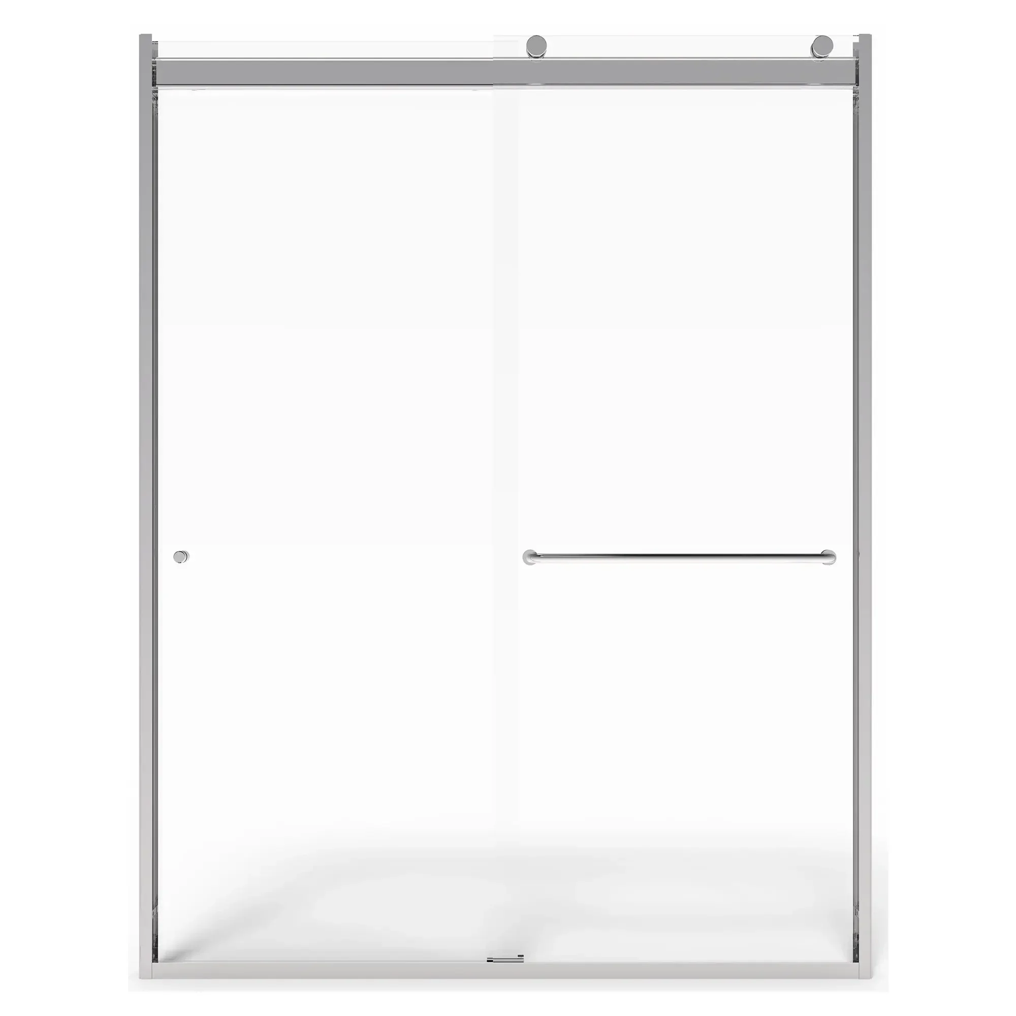 60 x 70-Inch Height Semi-Frameless Top-Roller Sliding Shower Door - Image 15