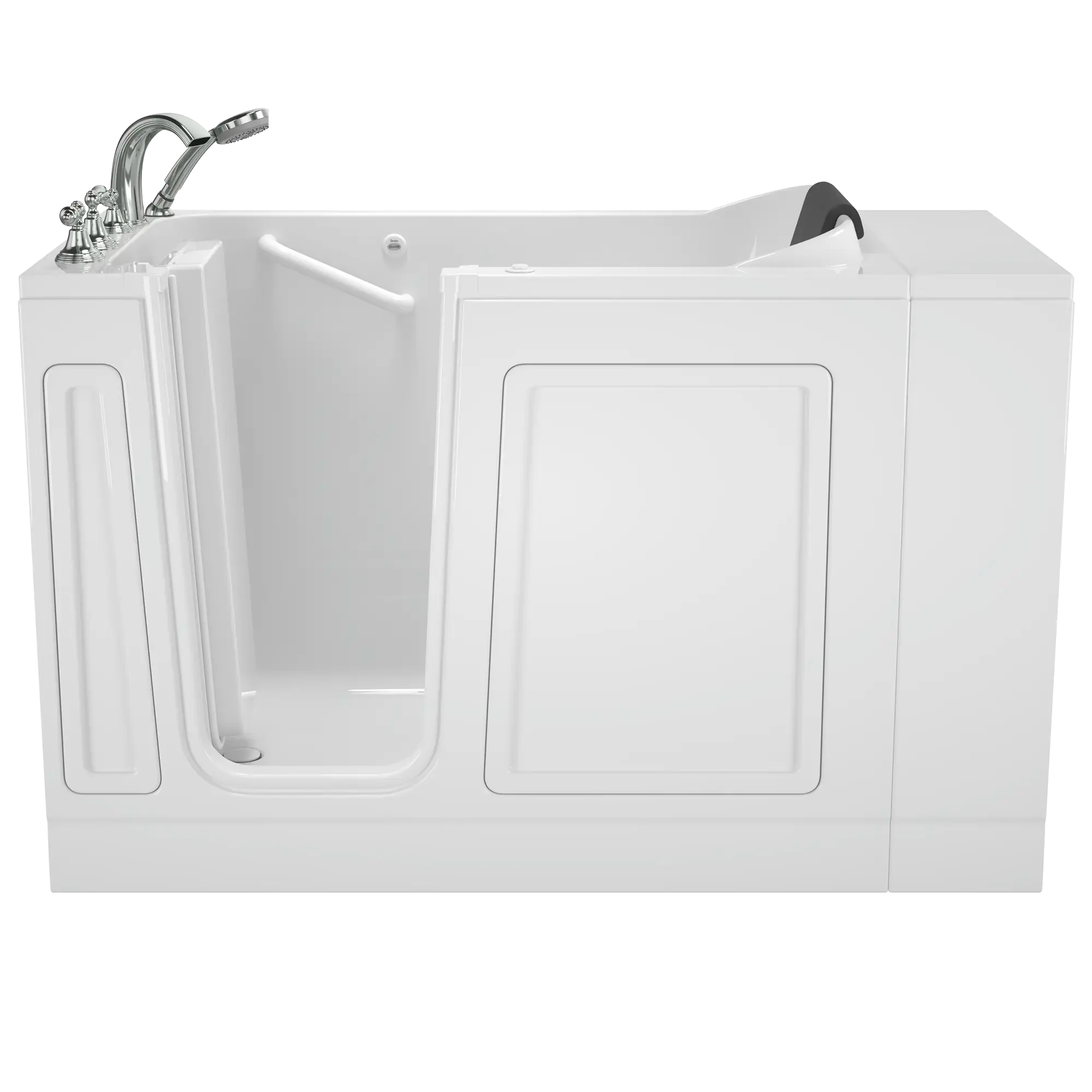 Acrylic Luxury Series 28 x 48-Inch Walk-in Tub With Air Spa System - Left-Hand Drain With Faucet - Image 4