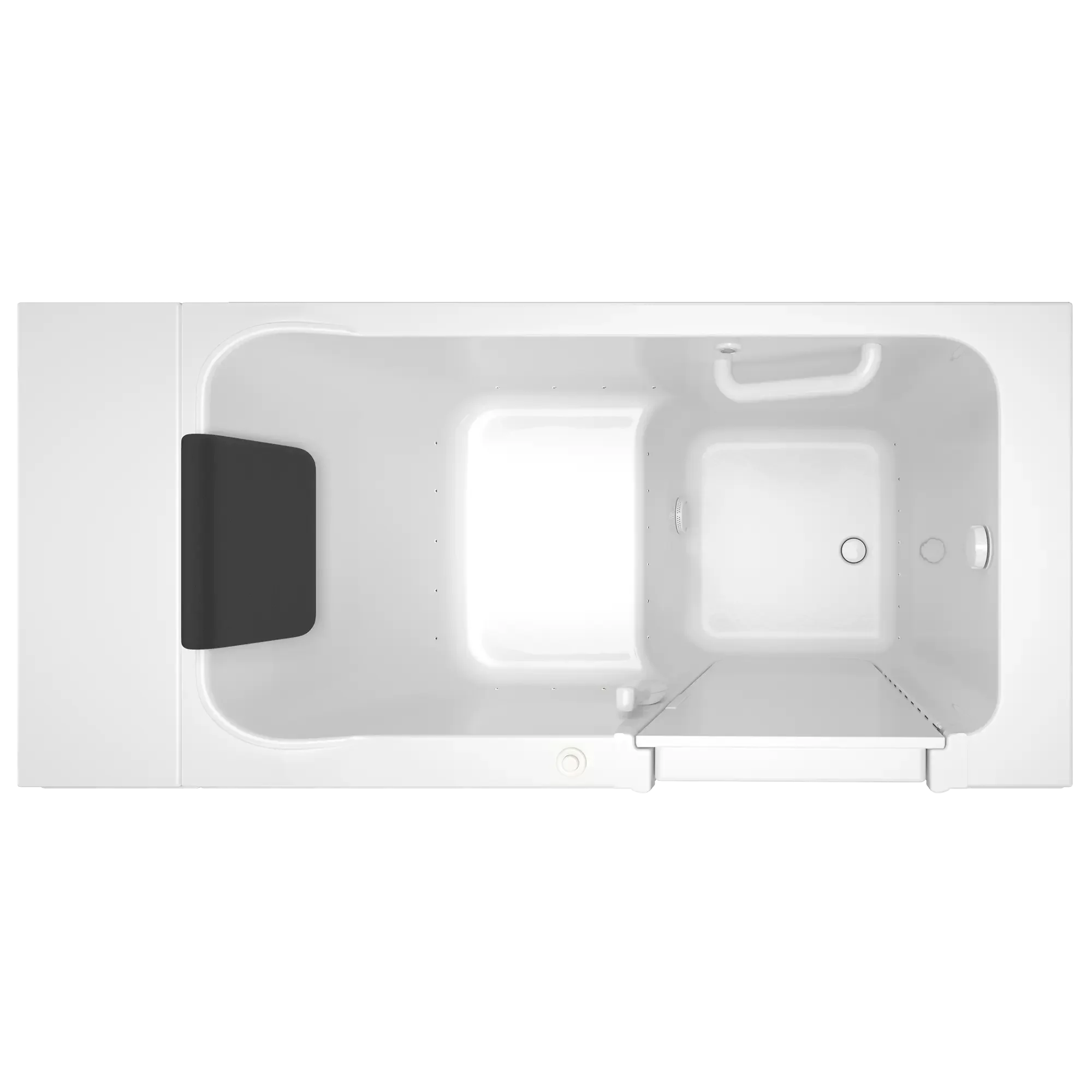 Acrylic Luxury Series 28 x 48-Inch Walk-in Tub With Air Spa System - Right-Hand Drain - Image 5