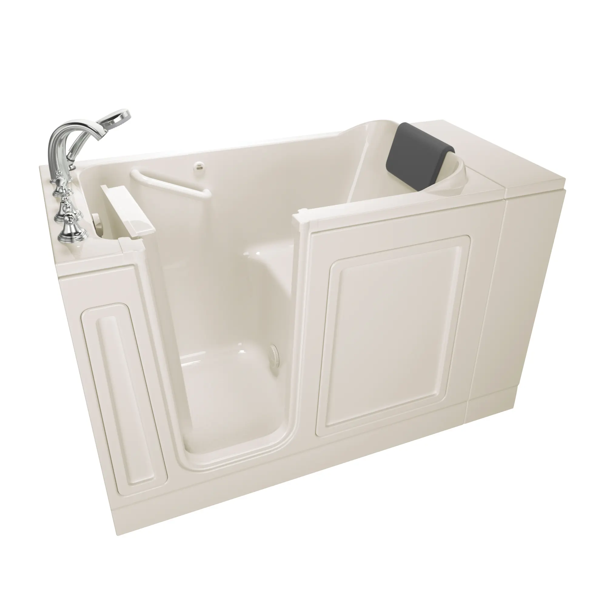 Acrylic Luxury Series 28 x 48-Inch Walk-in Tub With Soaker System - Left-Hand Drain With Faucet - Image 4