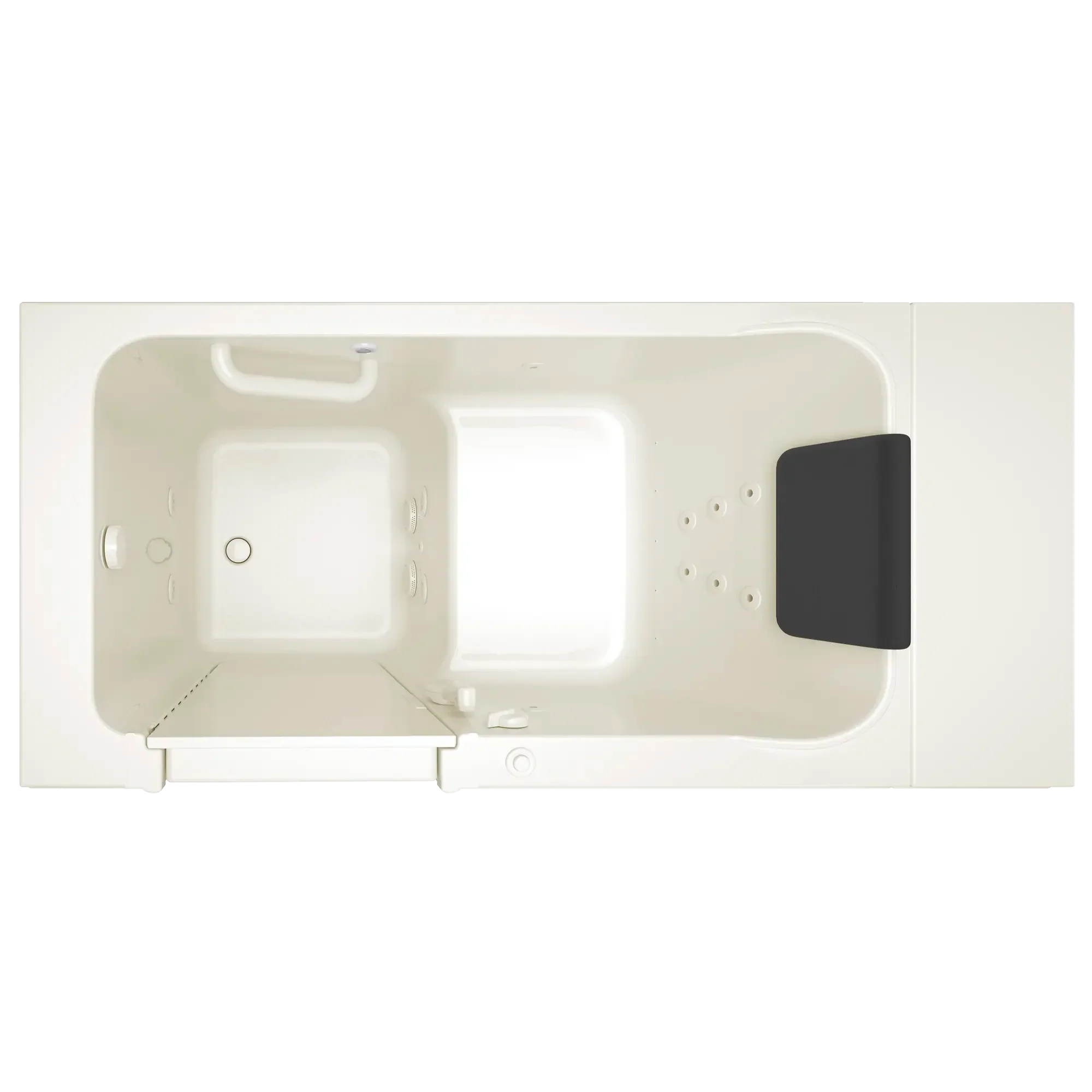 Acrylic Luxury Series 28 x 48-Inch Walk-in Tub With Whirlpool System - Left-Hand Drain - Image 8