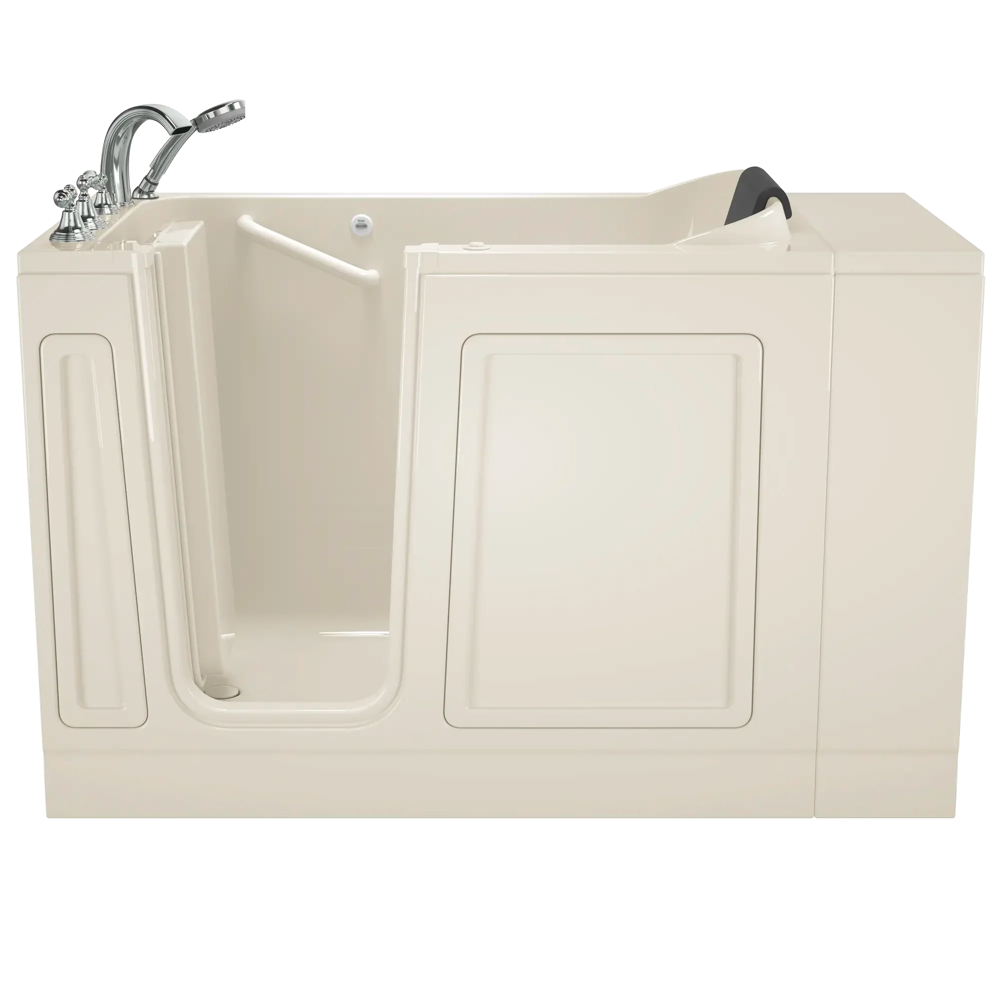 Acrylic Luxury Series 28 x 48-Inch Walk-in Tub With Whirlpool System - Left-Hand Drain With Faucet - Image 3