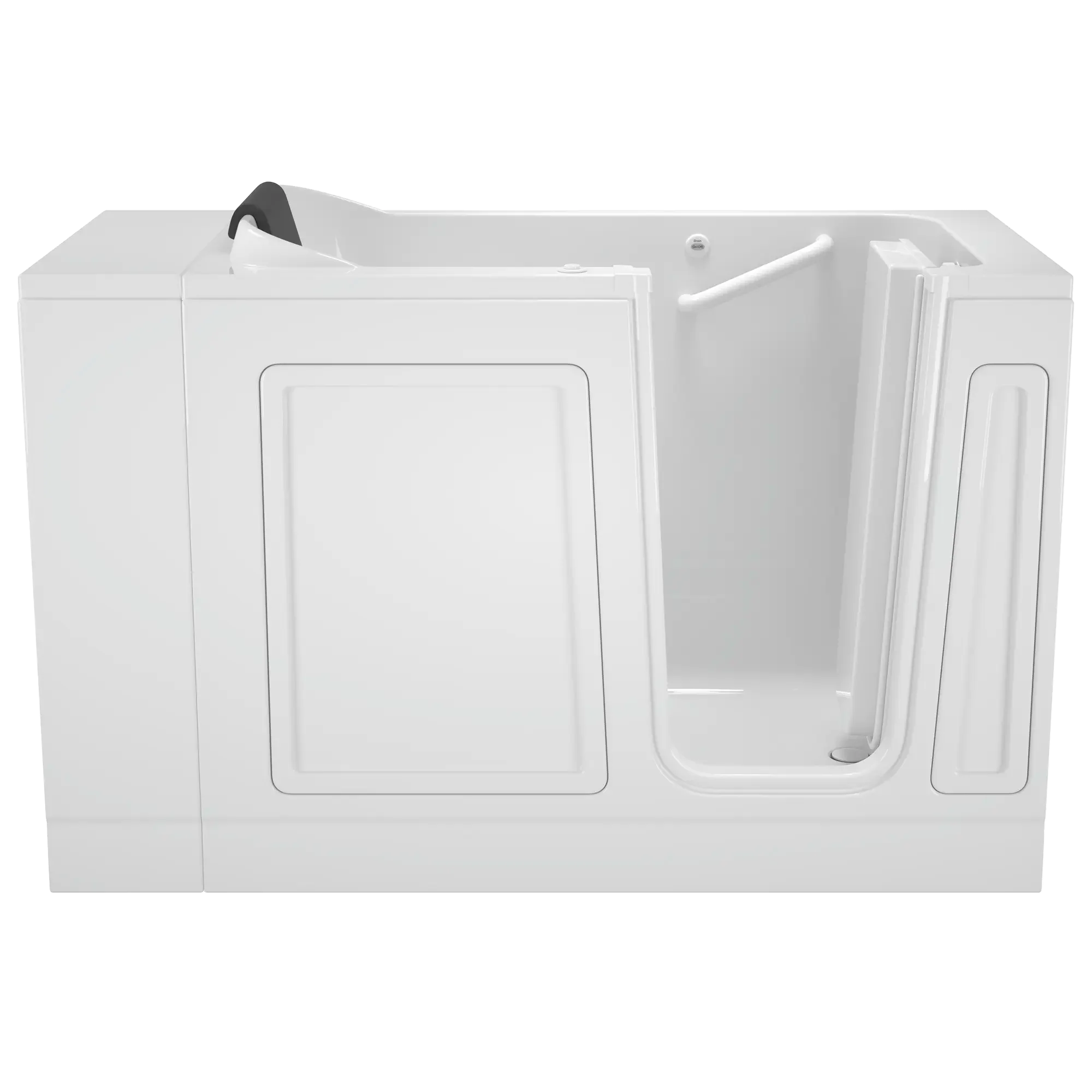 Acrylic Luxury Series 28 x 48-Inch Walk-in Tub With Whirlpool System - Right-Hand Drain - Image 2