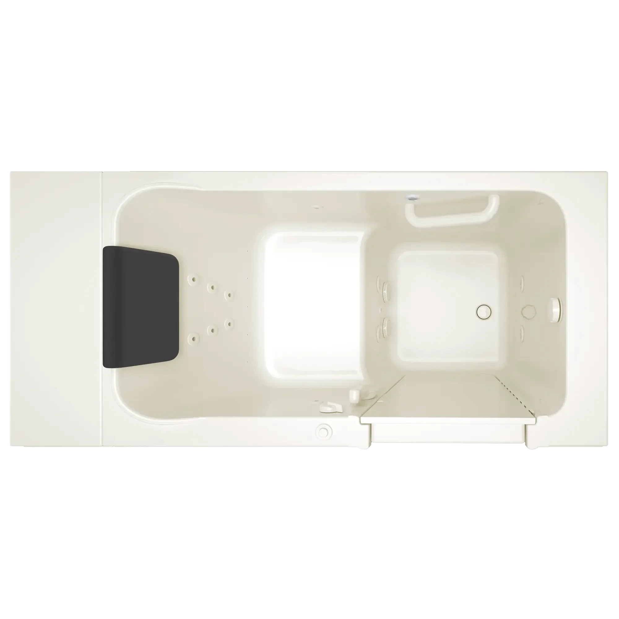 Acrylic Luxury Series 28 x 48-Inch Walk-in Tub With Whirlpool System - Right-Hand Drain - Image 8