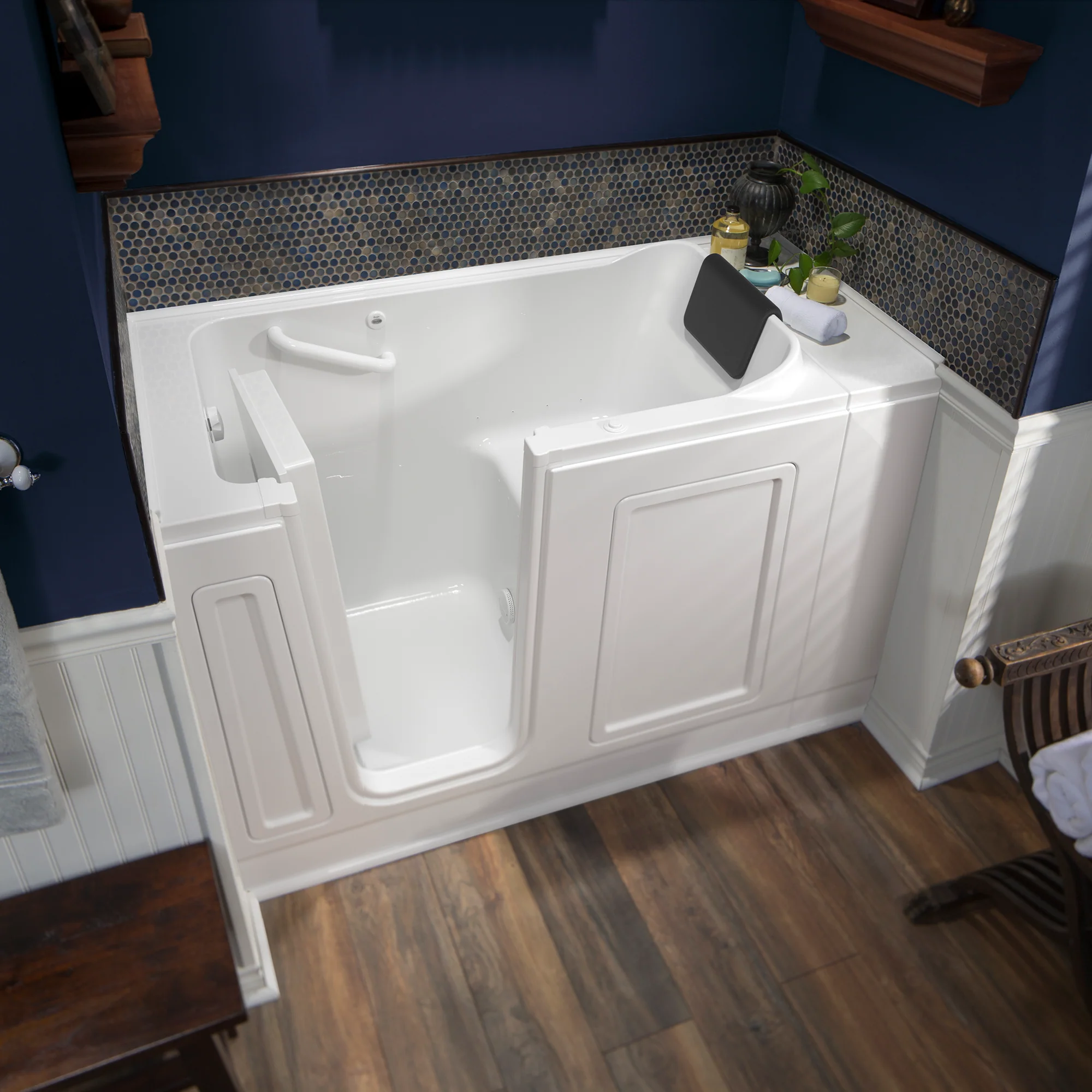 Acrylic Luxury Series 30 x 51 -Inch Walk-in Tub With Air Spa System - Left-Hand Drain - Image 12