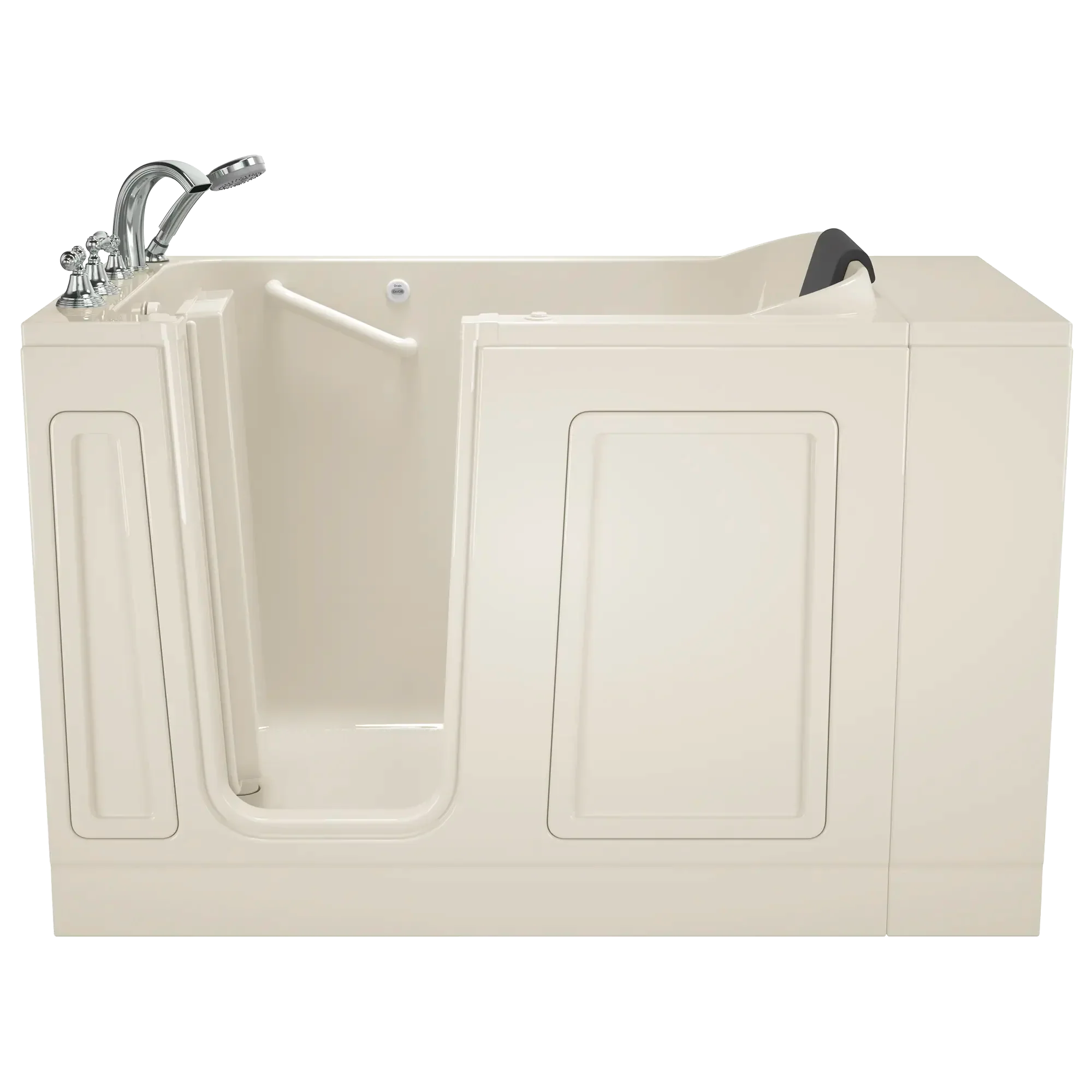 Acrylic Luxury Series 30 x 51 -Inch Walk-in Tub With Air Spa System - Left-Hand Drain With Faucet