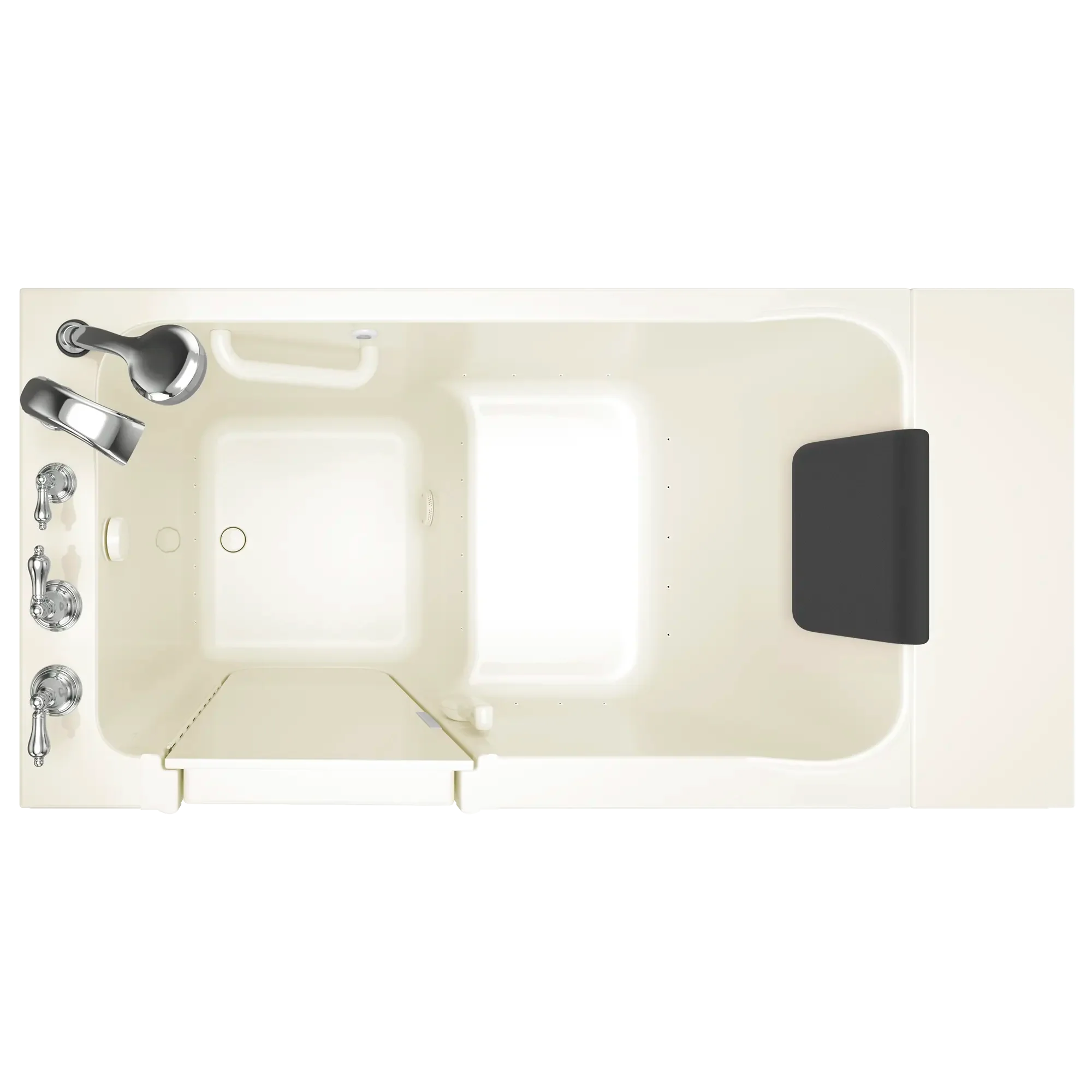 Acrylic Luxury Series 30 x 51 -Inch Walk-in Tub With Air Spa System - Left-Hand Drain With Faucet - Image 3