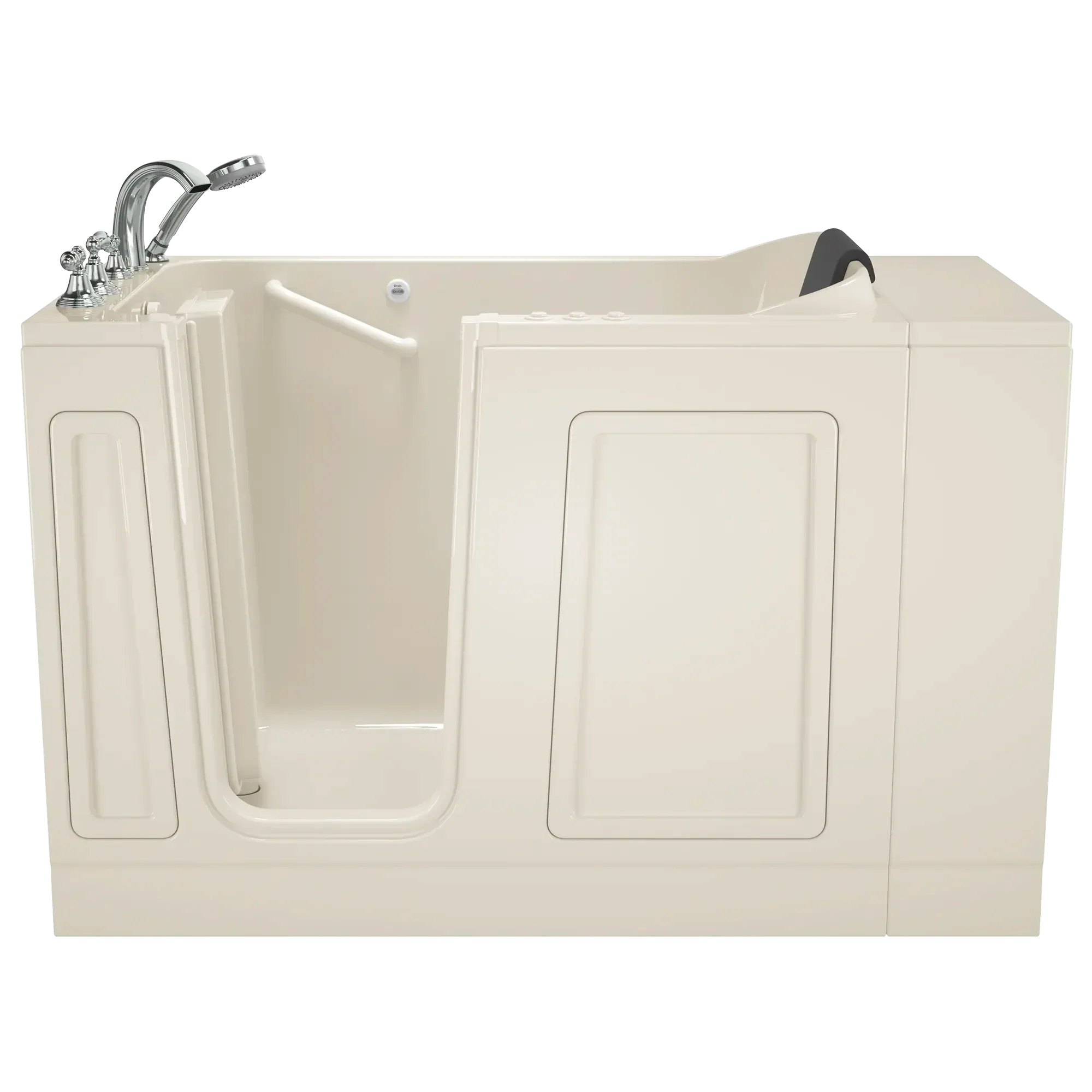 Acrylic Luxury Series 30 x 51 -Inch Walk-in Tub With Combination Air Spa and Whirlpool Systems - Left-Hand Drain With Faucet - Image 10
