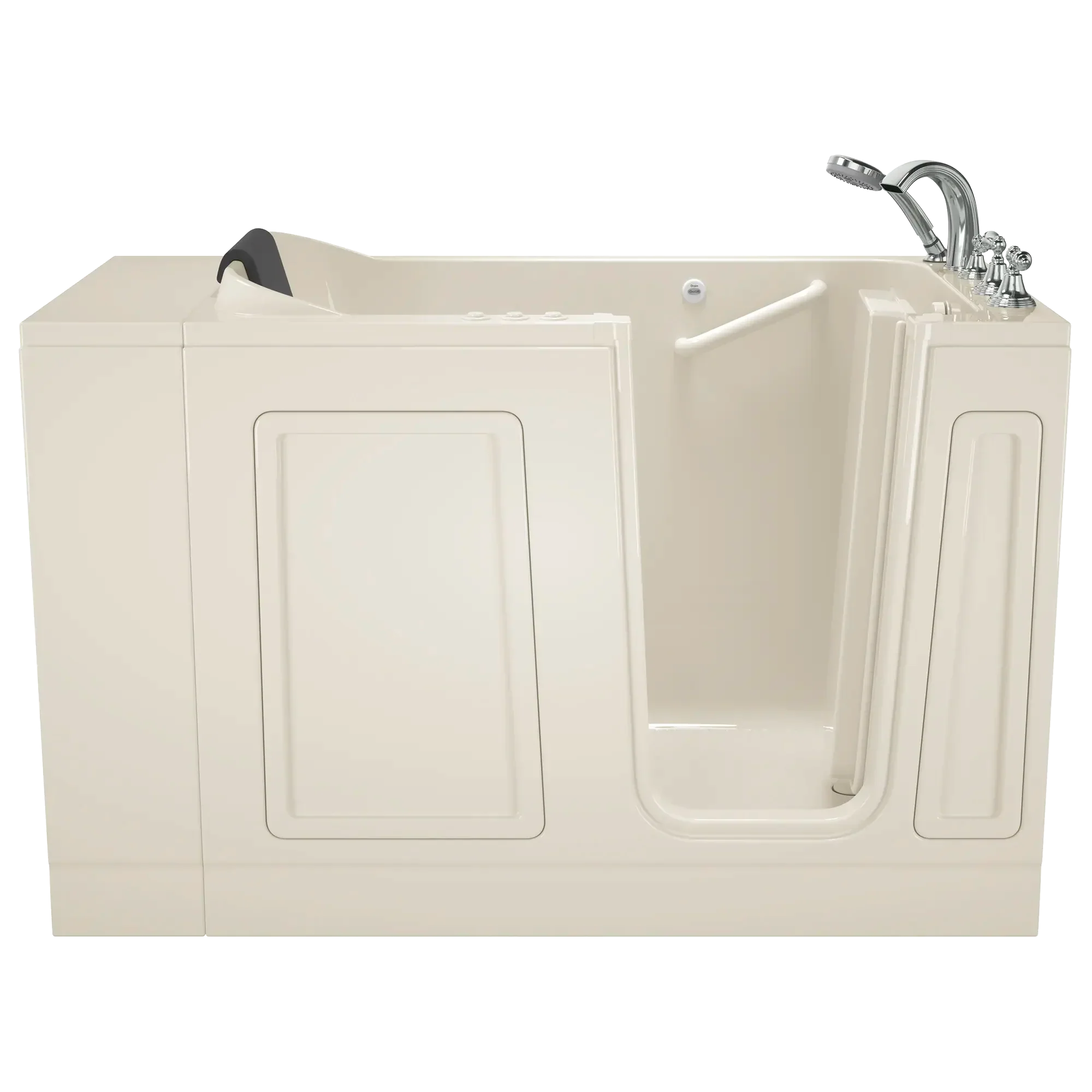 Acrylic Luxury Series 30 x 51 -Inch Walk-in Tub With Combination Air Spa and Whirlpool Systems - Right-Hand Drain With Faucet - Image 10