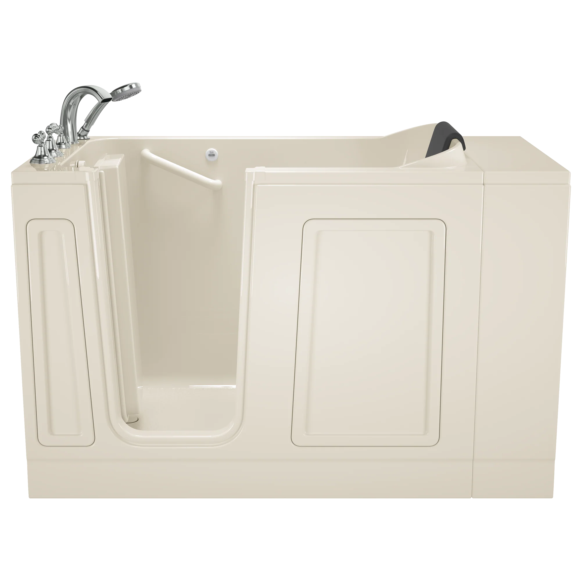 Acrylic Luxury Series 30 x 51 -Inch Walk-in Tub With Soaker System - Left-Hand Drain With Faucet