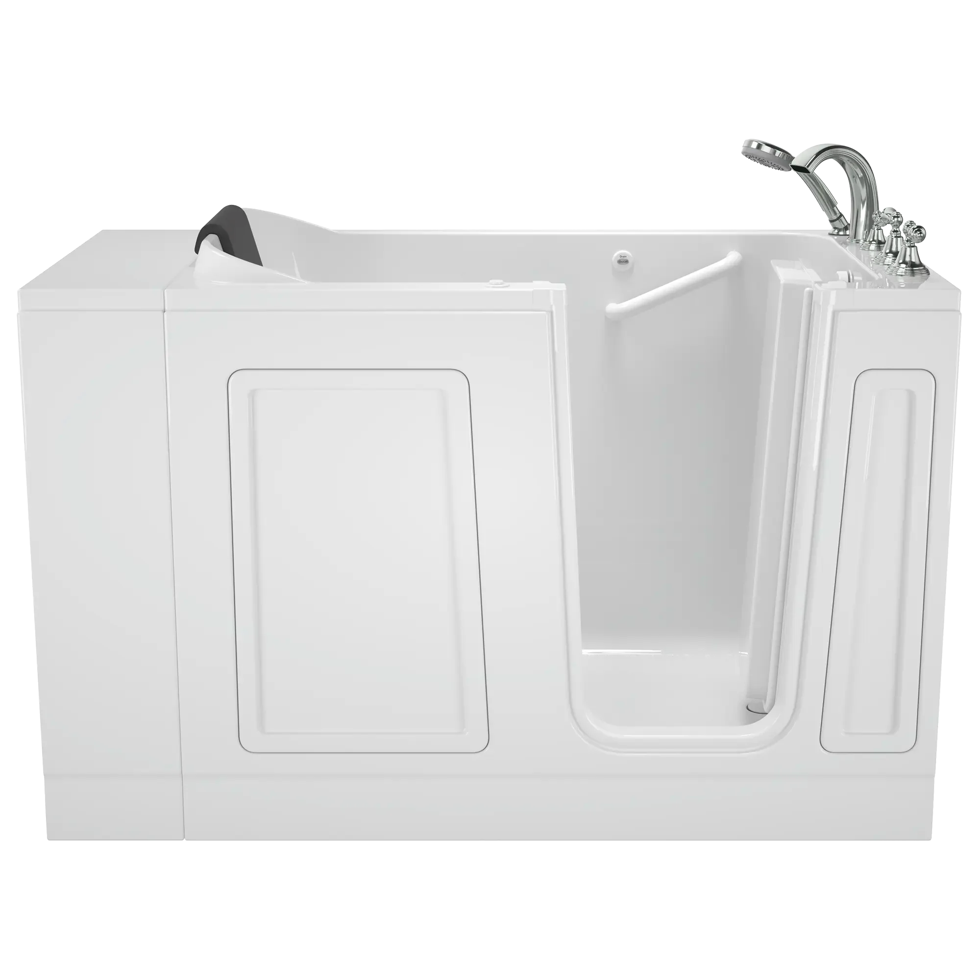 Acrylic Luxury Series 30 x 51 -Inch Walk-in Tub With Whirlpool System - Right-Hand Drain With Faucet - Image 15