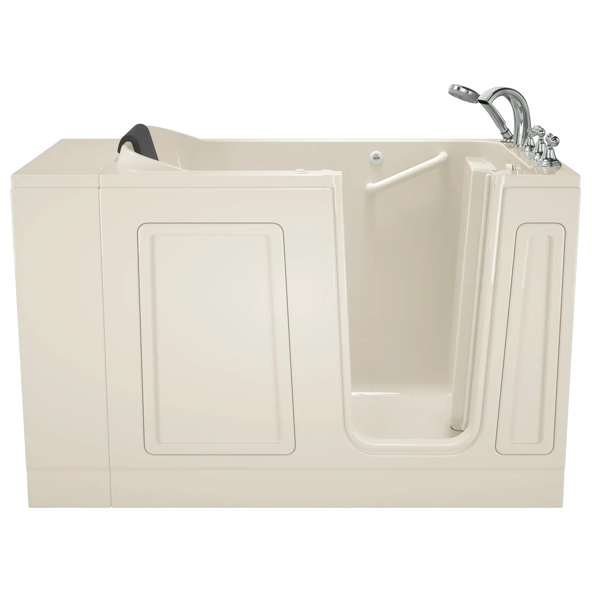 Acrylic Luxury Series 30 x 51 -Inch Walk-in Tub With Whirlpool System - Right-Hand Drain With Faucet - Image 2