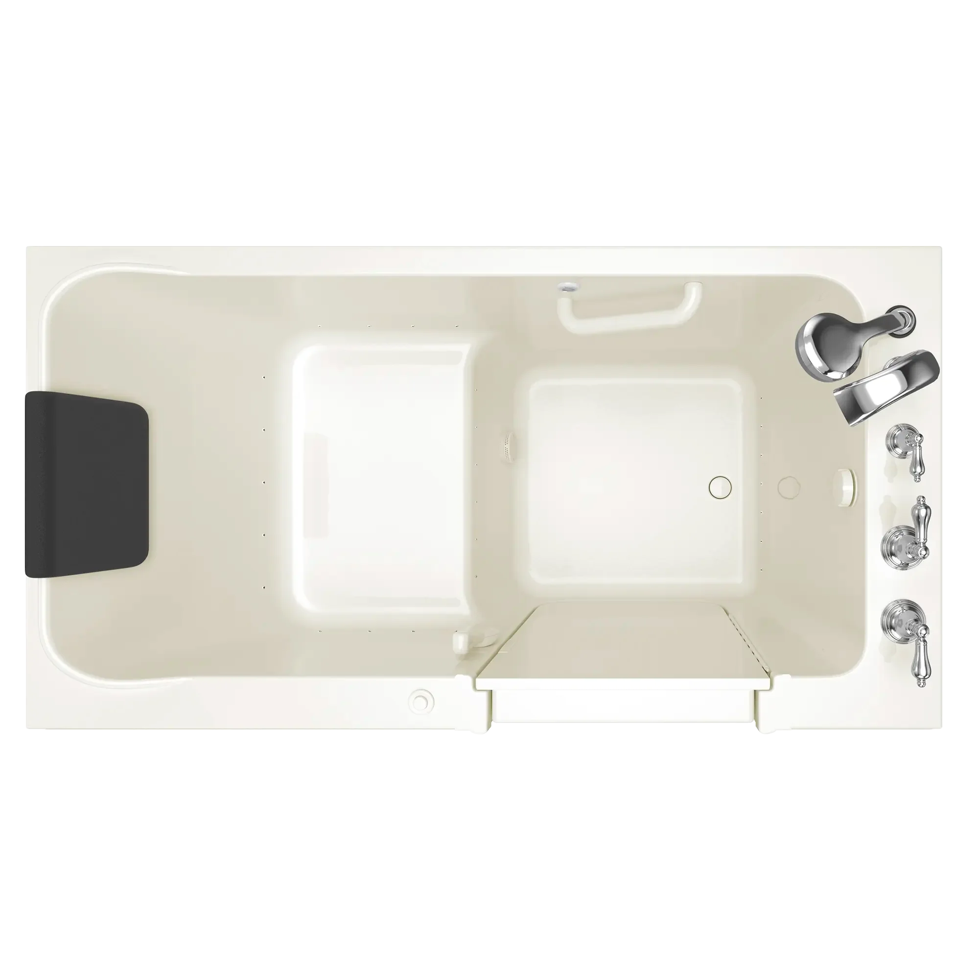 Acrylic Luxury Series 32 x 60 -Inch Walk-in Tub With Air Spa System - Right-Hand Drain With Faucet - Image 3