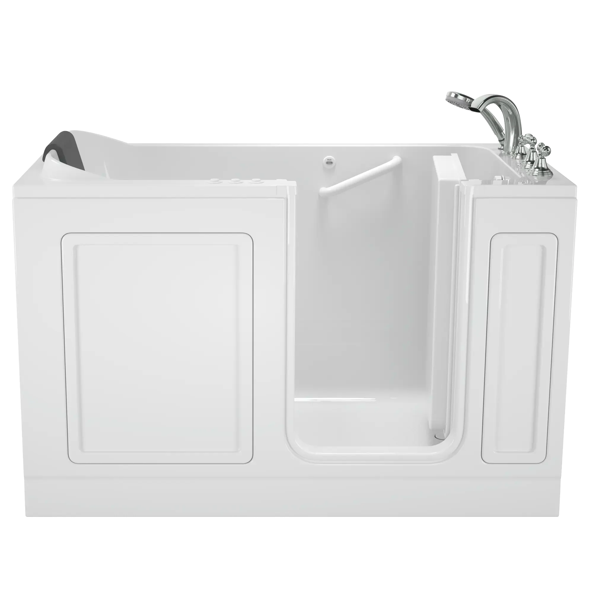 Acrylic Luxury Series 32 x 60 -Inch Walk-in Tub With Combination Air Spa and Whirlpool Systems - Right-Hand Drain With Faucet - Image 6