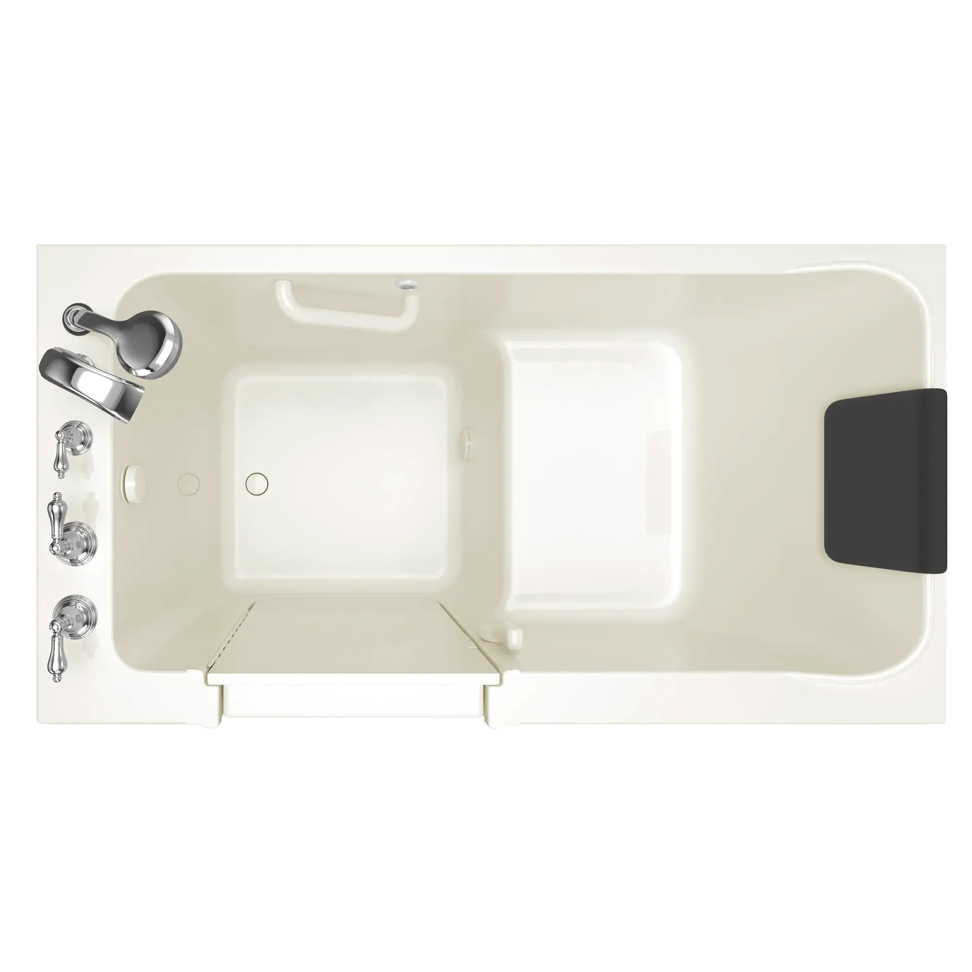 Acrylic Luxury Series 32 x 60 -Inch Walk-in Tub With Soaker System - Left-Hand Drain With Faucet - Image 10