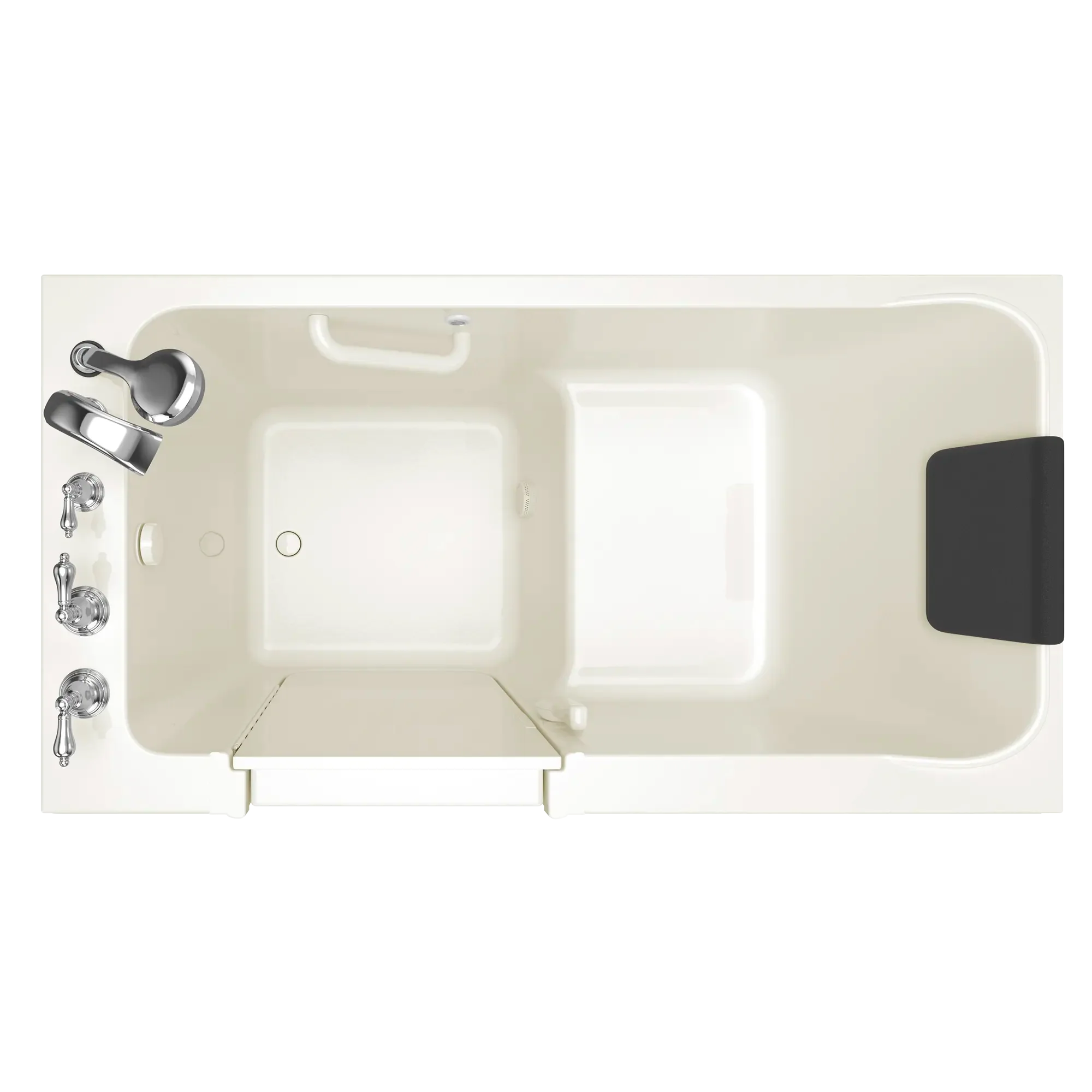 Acrylic Luxury Series 32 x 60 -Inch Walk-in Tub With Soaker System - Left-Hand Drain With Faucet - Image 7