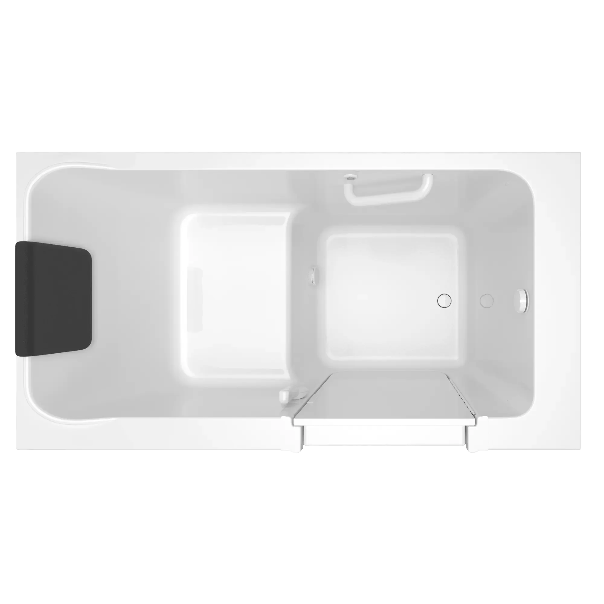 Acrylic Luxury Series 32 x 60 -Inch Walk-in Tub With Soaker System - Right-Hand Drain - Image 3
