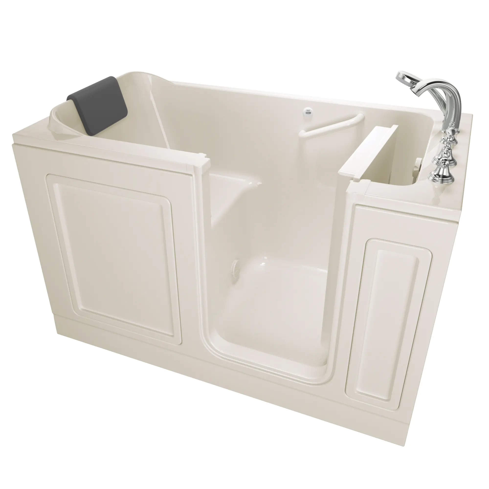 Acrylic Luxury Series 32 x 60 -Inch Walk-in Tub With Soaker System - Right-Hand Drain With Faucet - Image 11