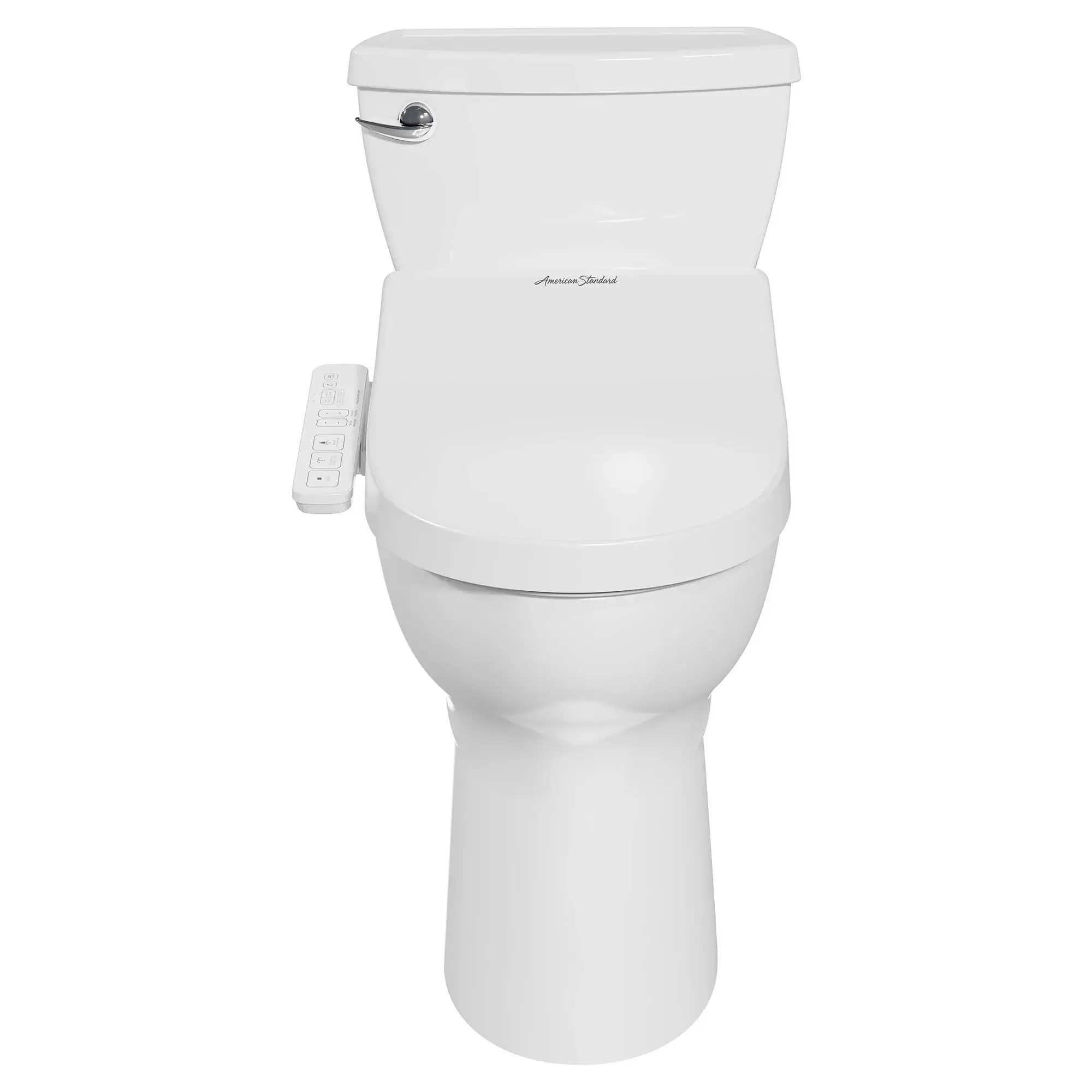 Advanced Clean 1.0 SpaLet Bidet Seat with Cadet 3 Right Height Elongated 1.28 GPF Toilet Combo