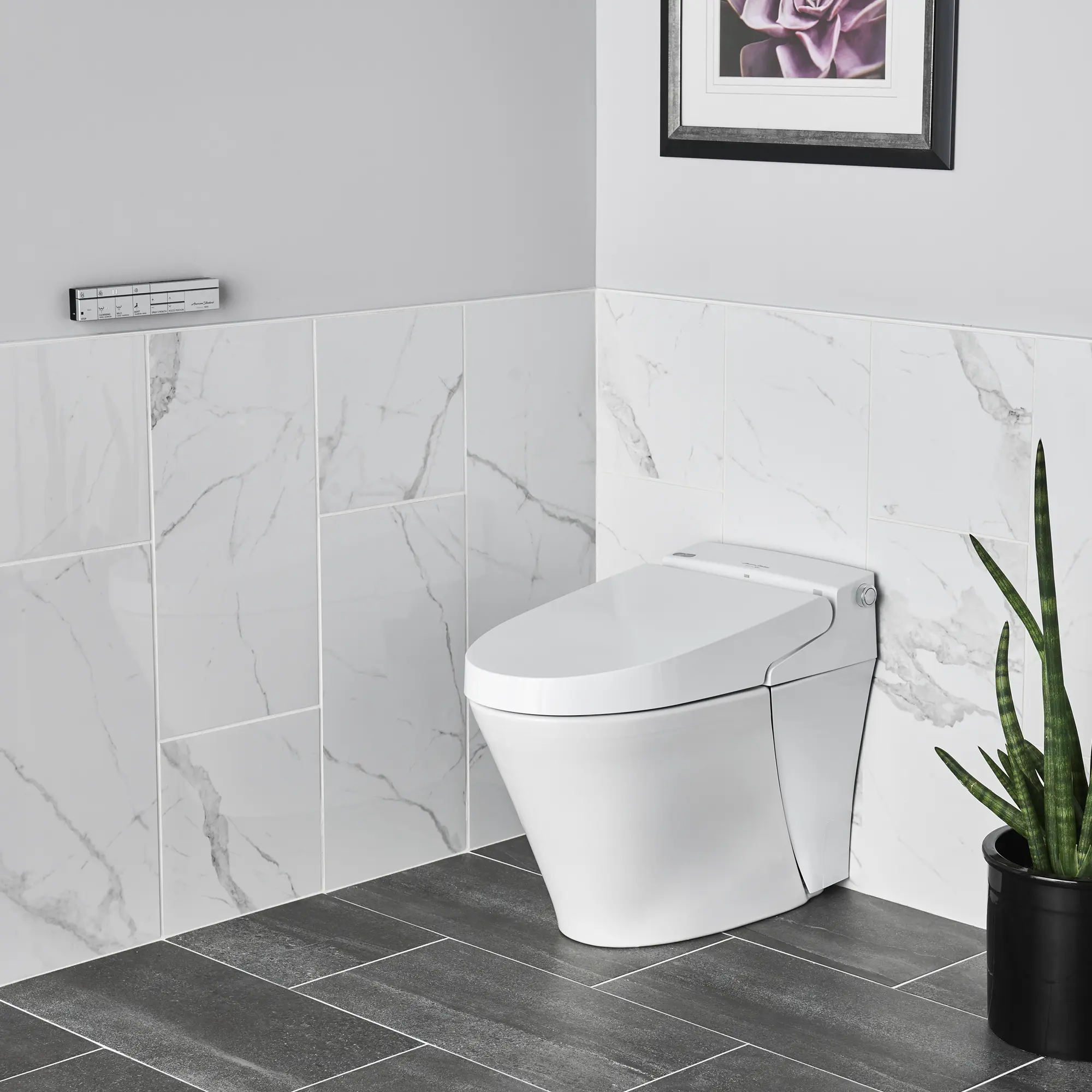 Advanced Clean® 100 1.32 gpf/4.9 Lpf and 0.92 gpf/3.4 Lpf SpaLet® Bidet Toilet - Image 15