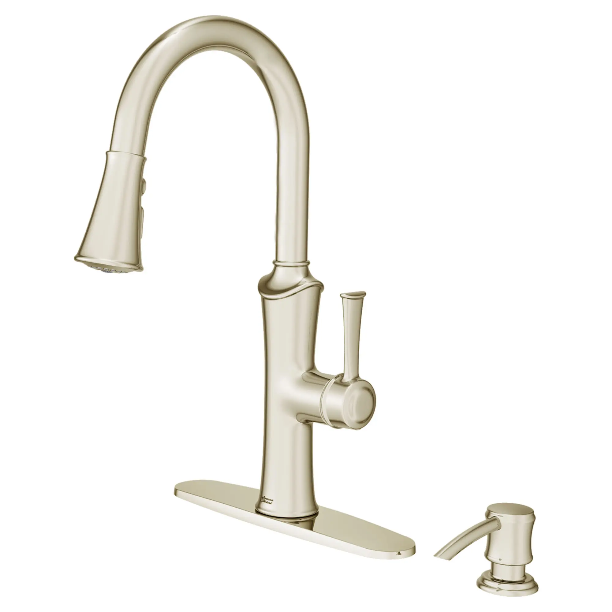 American Standard Vanek Pull-Down Kitchen Faucet with Soap Dispenser - Image 15
