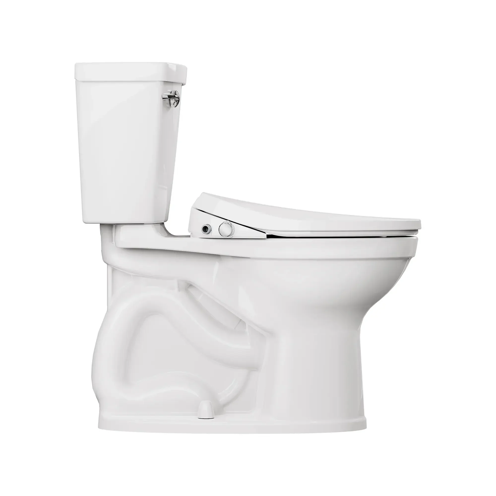 AquaWash® 2.0 SpaLet® Bidet Seat and Titan Chair Height Elongated 1.6 gpf/6.0 Lpf Toilet Combo - Image 4