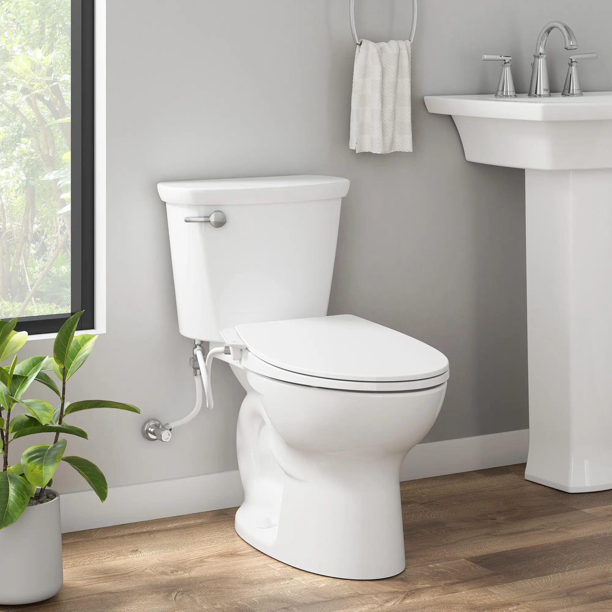 AquaWash® Essentials Non-Electric SpaLet® Bidet Seat With Manual Operation - Image 7