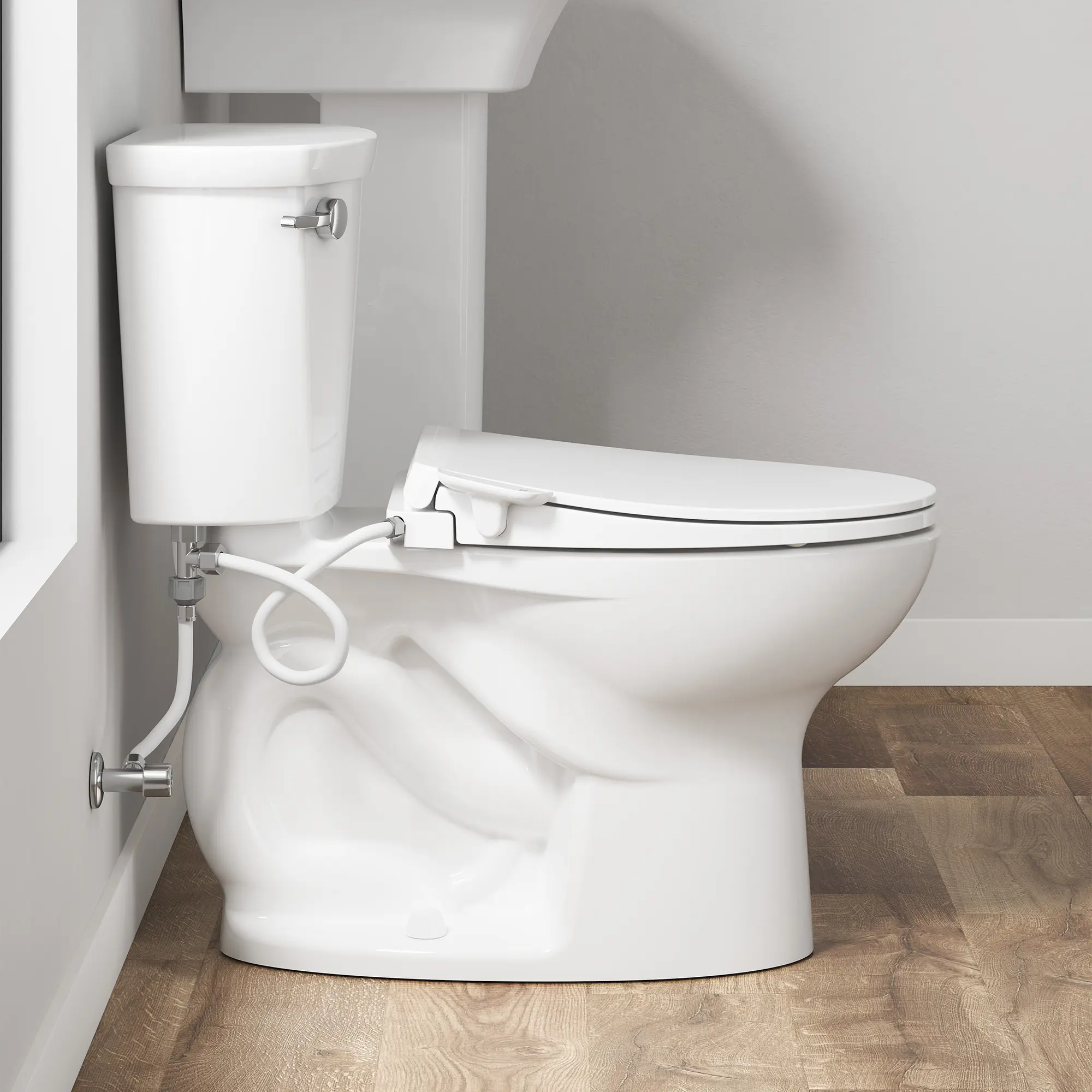 AquaWash® Essentials Non-Electric SpaLet® Bidet Seat With Manual Operation - Image 8