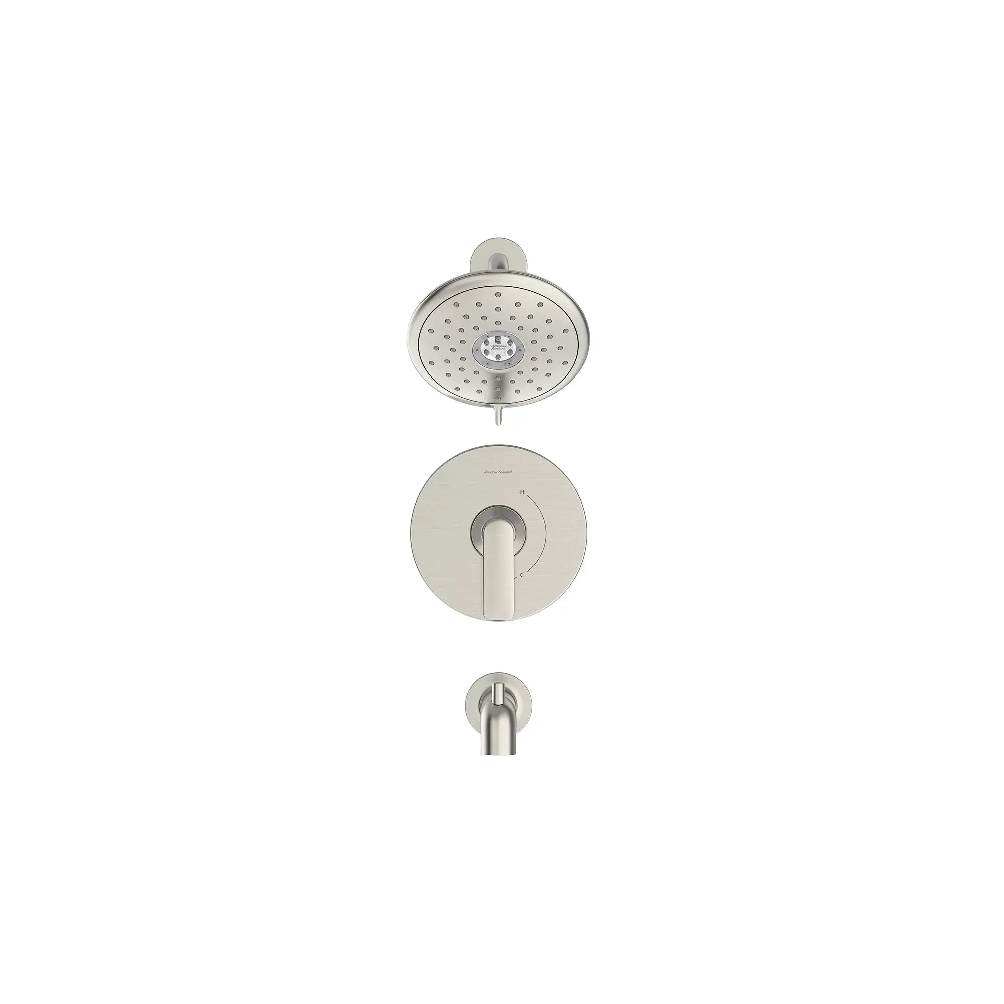 Aspirations 1.8 gpm/6.8 L/min Tub and Shower Trim Kit With Water-Saving Showerhead and Double Ceramic Pressure Balance Cartridge With Lever Handle - Image 10