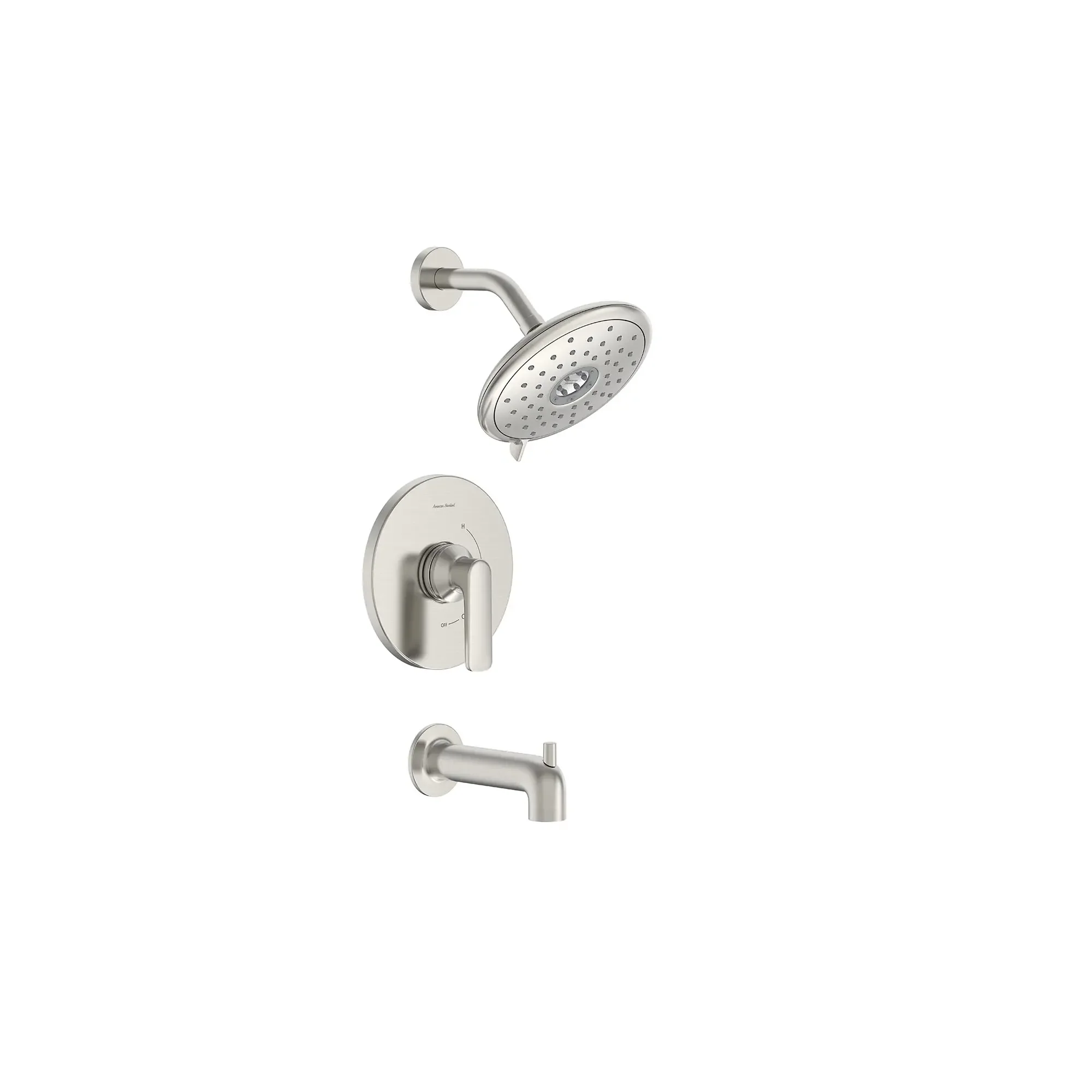Aspirations 1.8 gpm/6.8 L/min Tub and Shower Trim Kit With Water-Saving Showerhead and Double Ceramic Pressure Balance Cartridge With Lever Handle - Image 15