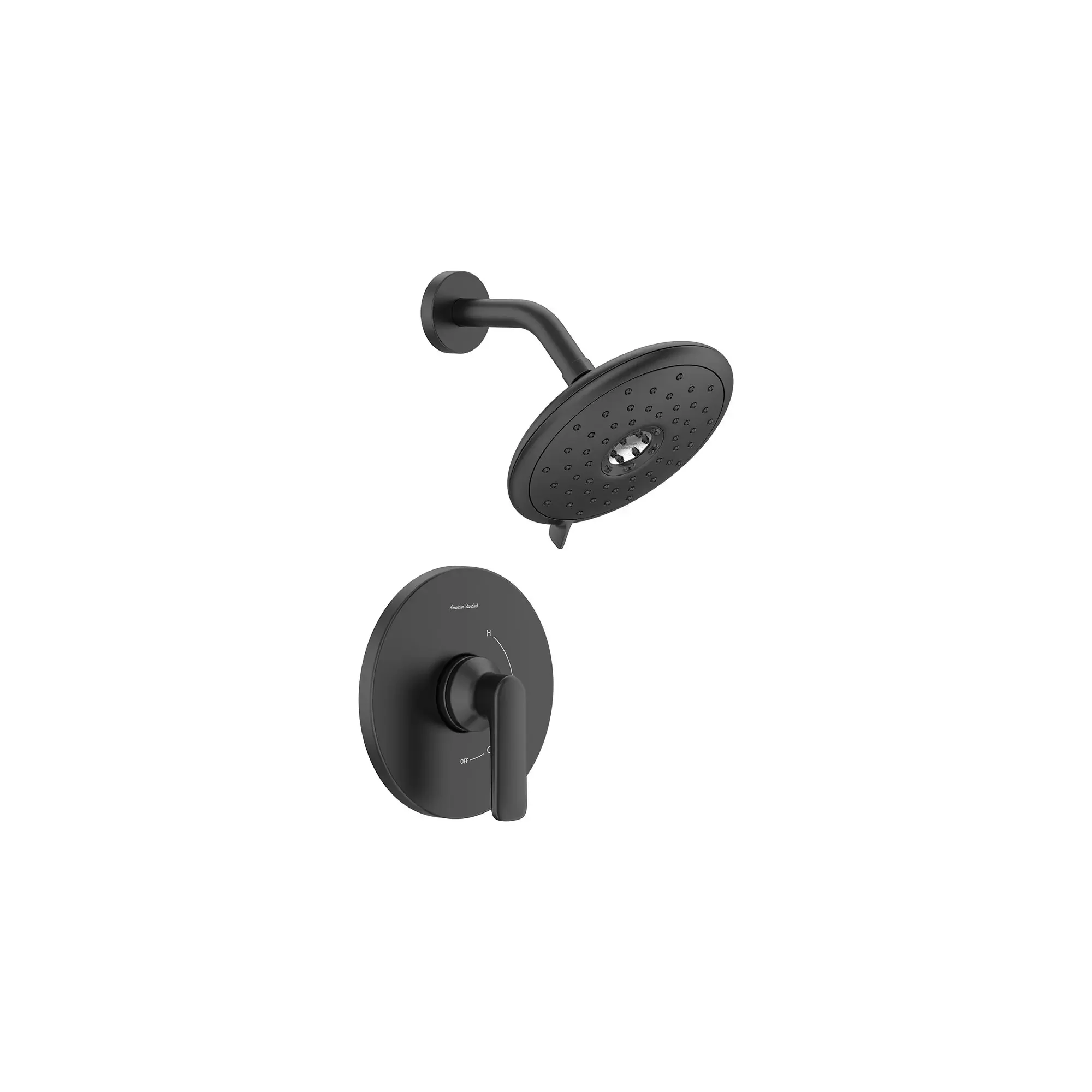 Aspirations 1.8 gpm/6.8L/min Shower Trim Kit With Water-Saving Showerhead and Double Ceramic Pressure Balance Cartridge With Lever Handle - Image 20