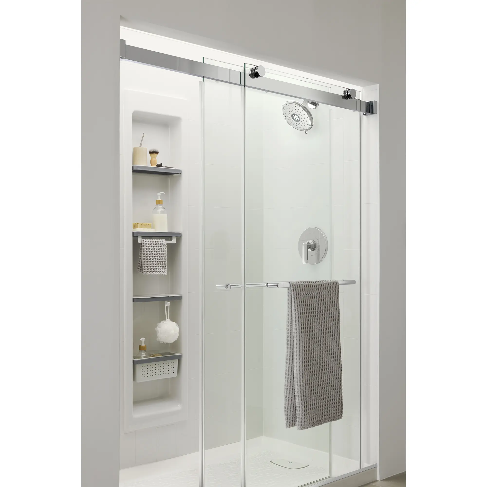 Aspirations 1.8 gpm/6.8L/min Shower Trim Kit With Water-Saving Showerhead and Double Ceramic Pressure Balance Cartridge With Lever Handle - Image 23