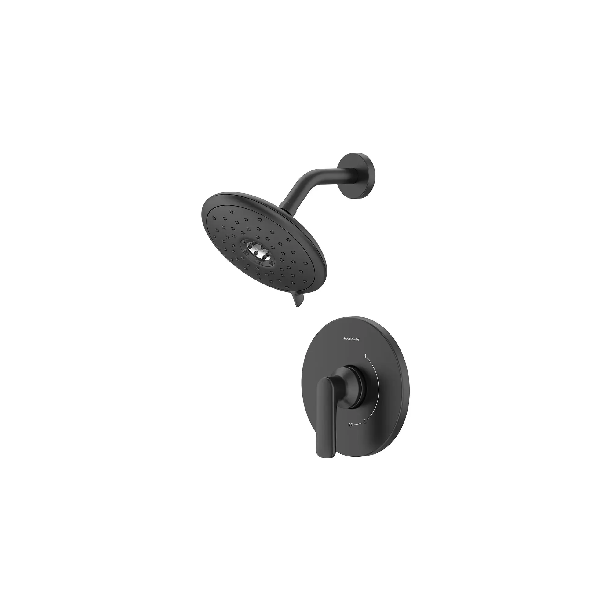 Aspirations 1.8 gpm/6.8L/min Shower Trim Kit With Water-Saving Showerhead and Double Ceramic Pressure Balance Cartridge With Lever Handle - Image 25