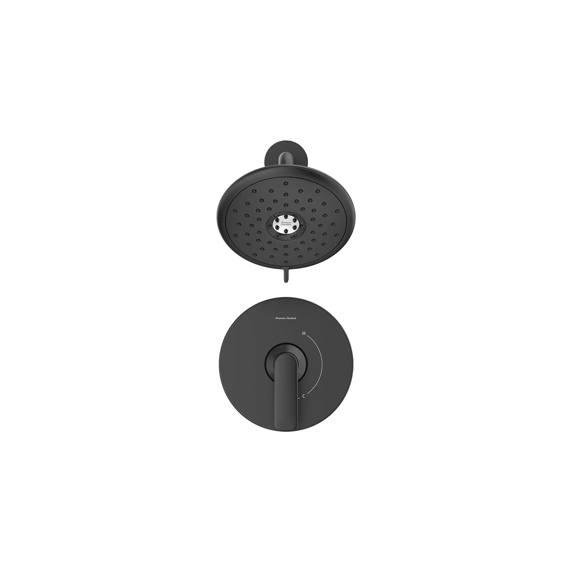 Aspirations 1.8 gpm/6.8L/min Shower Trim Kit With Water-Saving Showerhead and Double Ceramic Pressure Balance Cartridge With Lever Handle - Image 26
