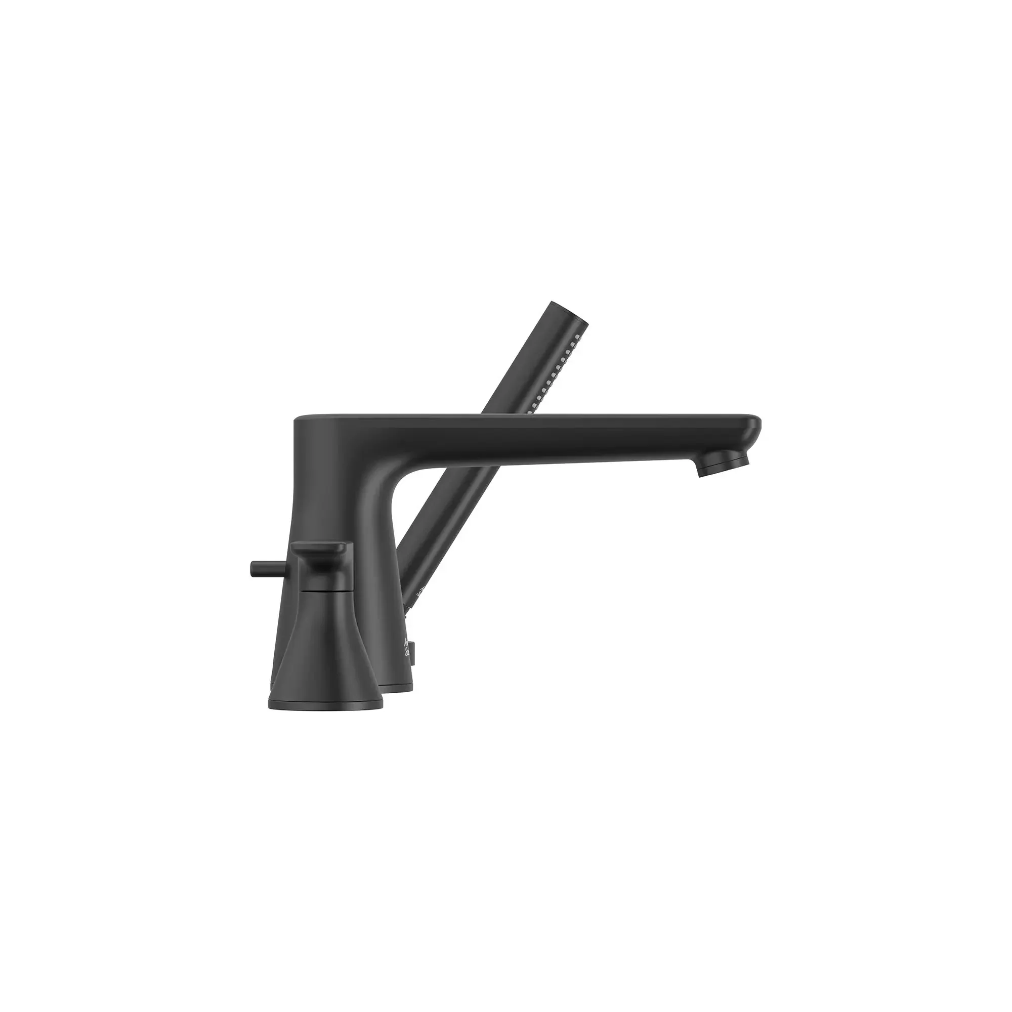 Aspirations 4-Hole 2-Handle Deck Mount Roman Tub Faucet With Lever Handles and Personal Shower - Image 41
