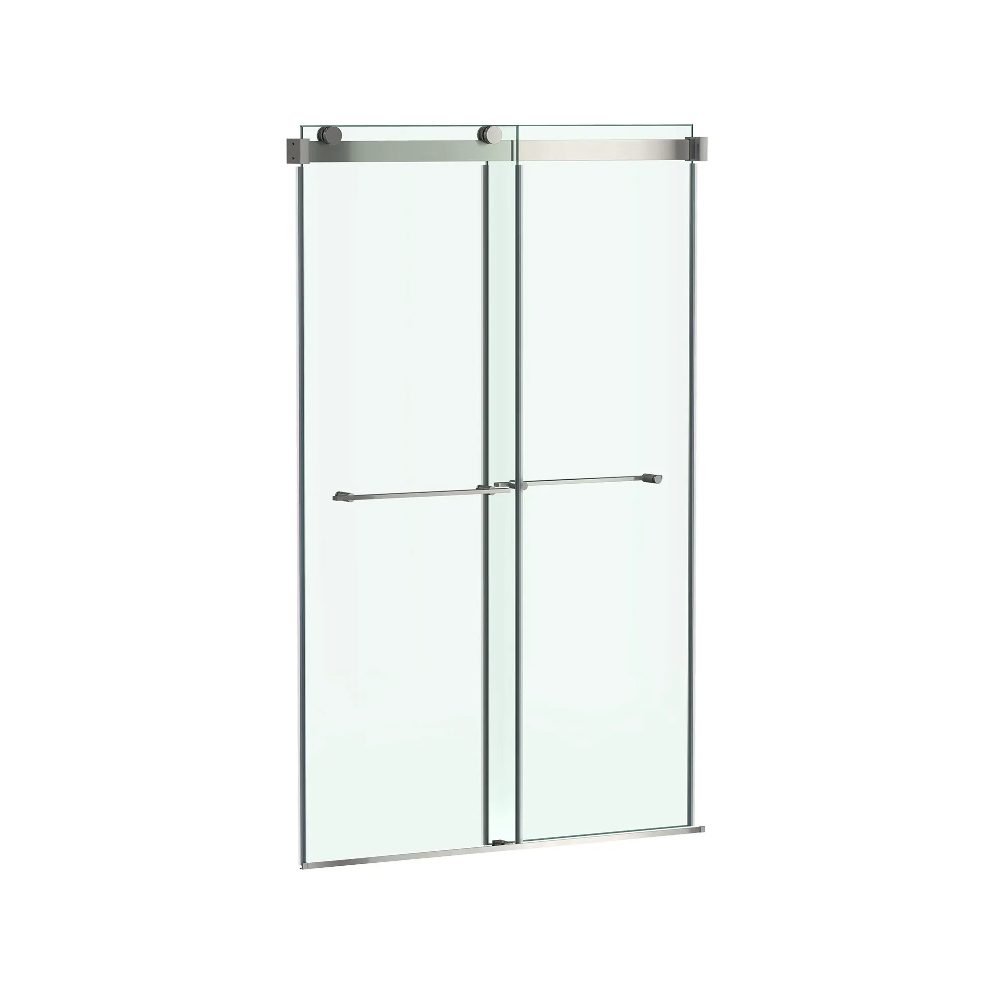 Aspirations 48 x 72-Inch Frameless Sliding Shower Door - Image 29