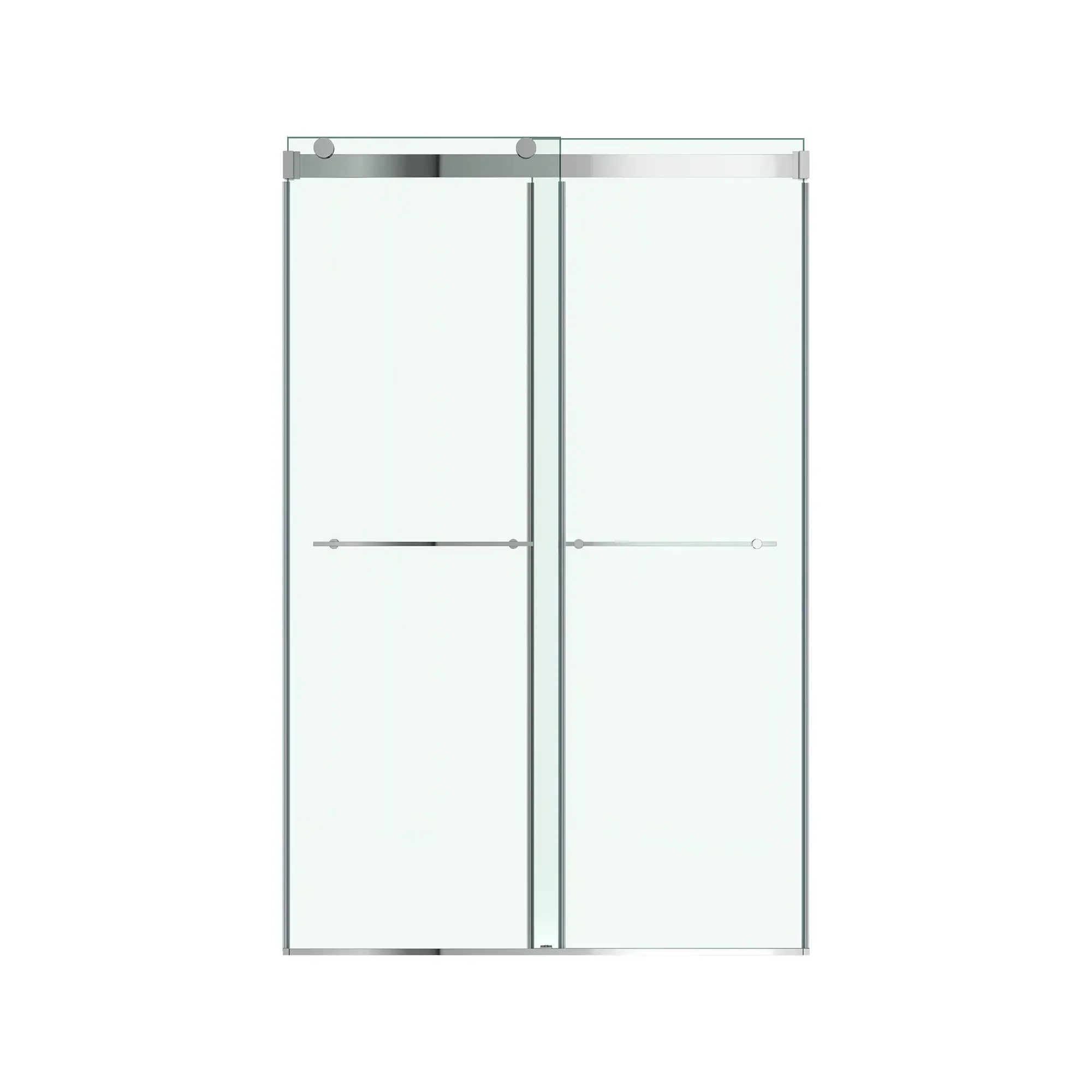 Aspirations 48 x 72-Inch Frameless Sliding Shower Door - Image 46