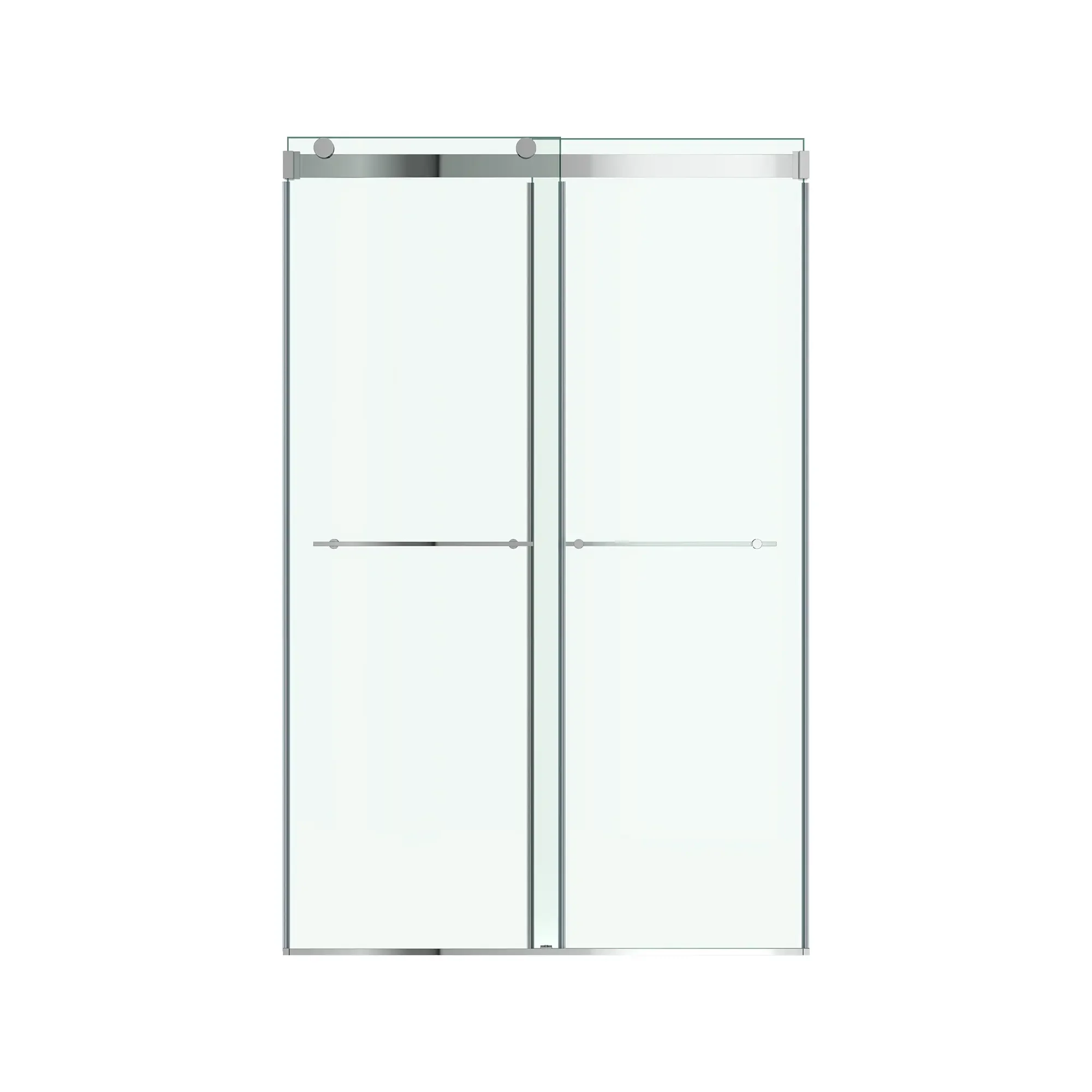 Aspirations 48 x 72-Inch Frameless Sliding Shower Door - Image 5