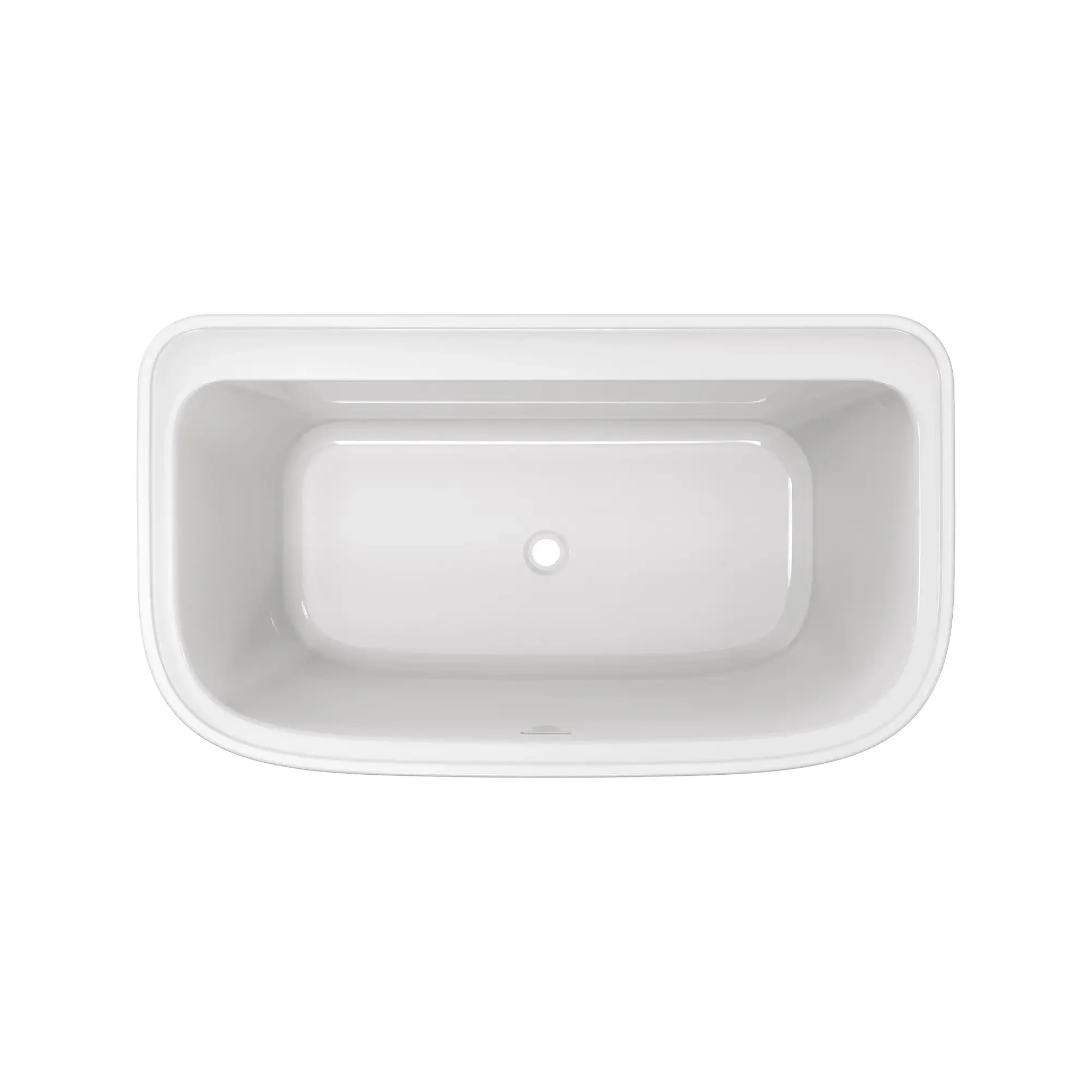 Aspirations 60 x 34-Inch Freestanding Bathtub With White Drain and Overflow - Image 4