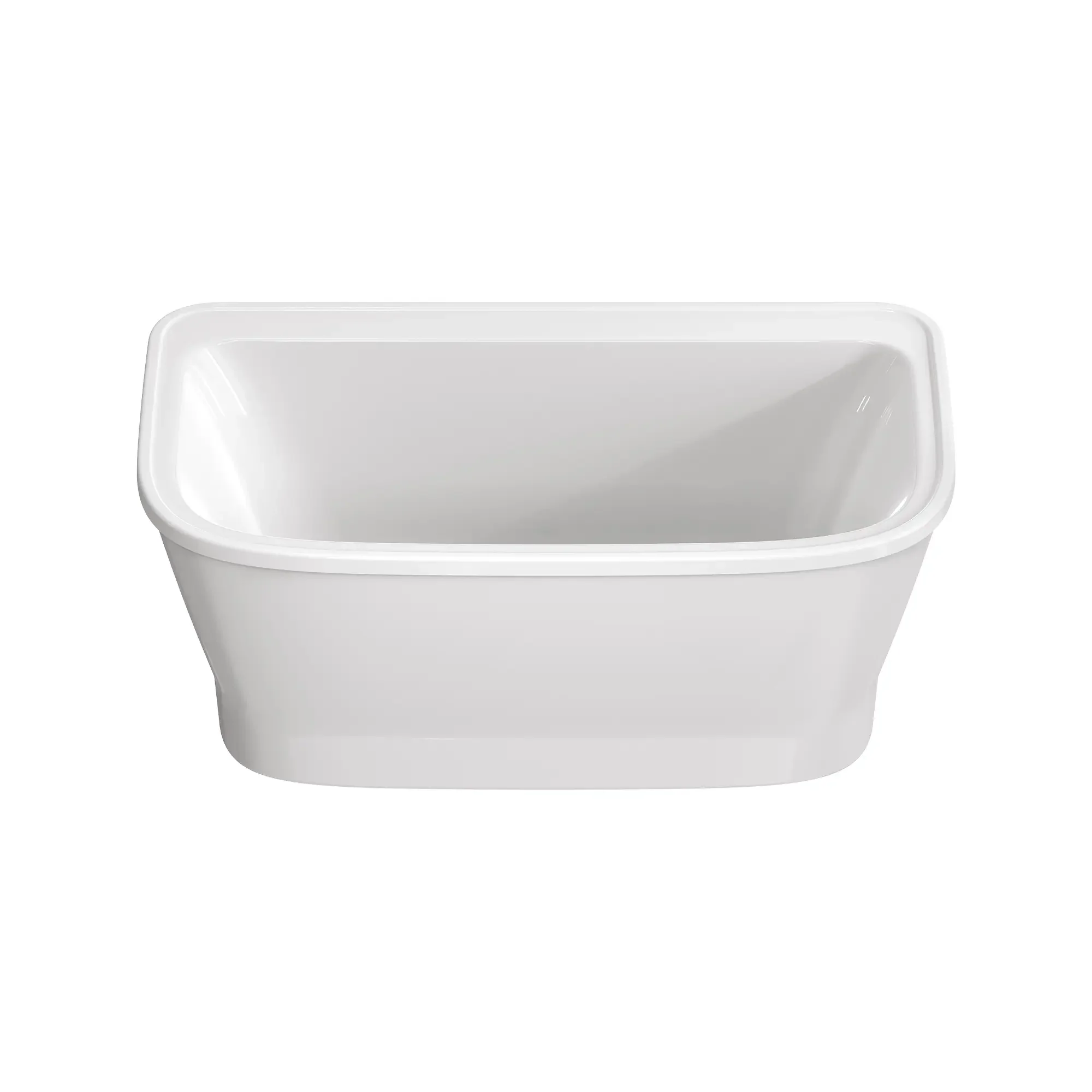 Aspirations 60 x 34-Inch Freestanding Bathtub With White Drain and Overflow - Image 6