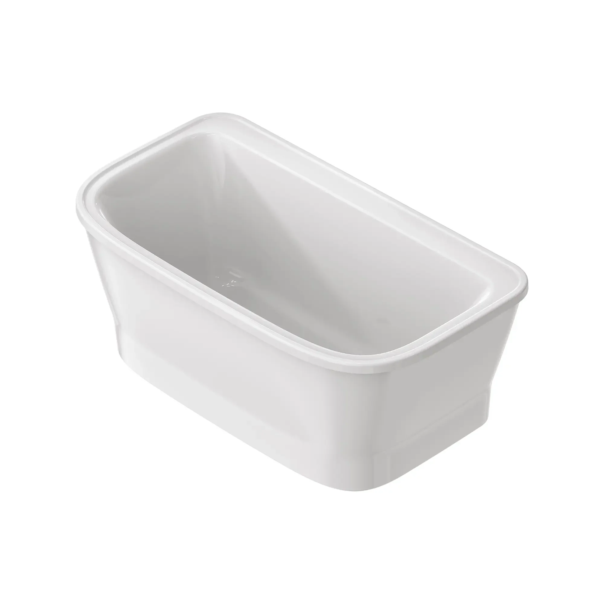 Aspirations 60 x 34-Inch Freestanding Bathtub With White Drain and Overflow - Image 7
