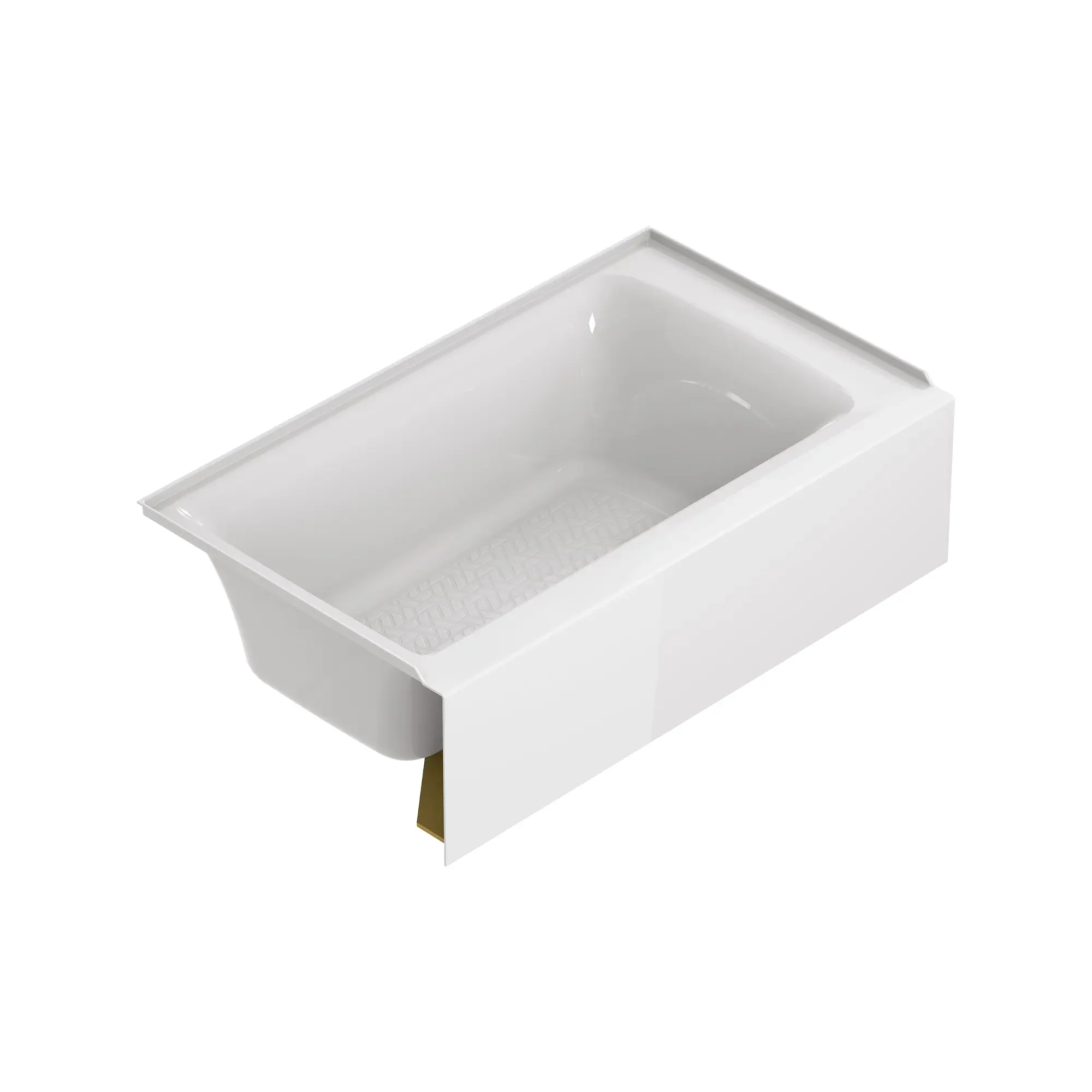 Aspirations 60 x 36-Inch Integral Apron Bathtub With Left-Hand Drain - Image 6