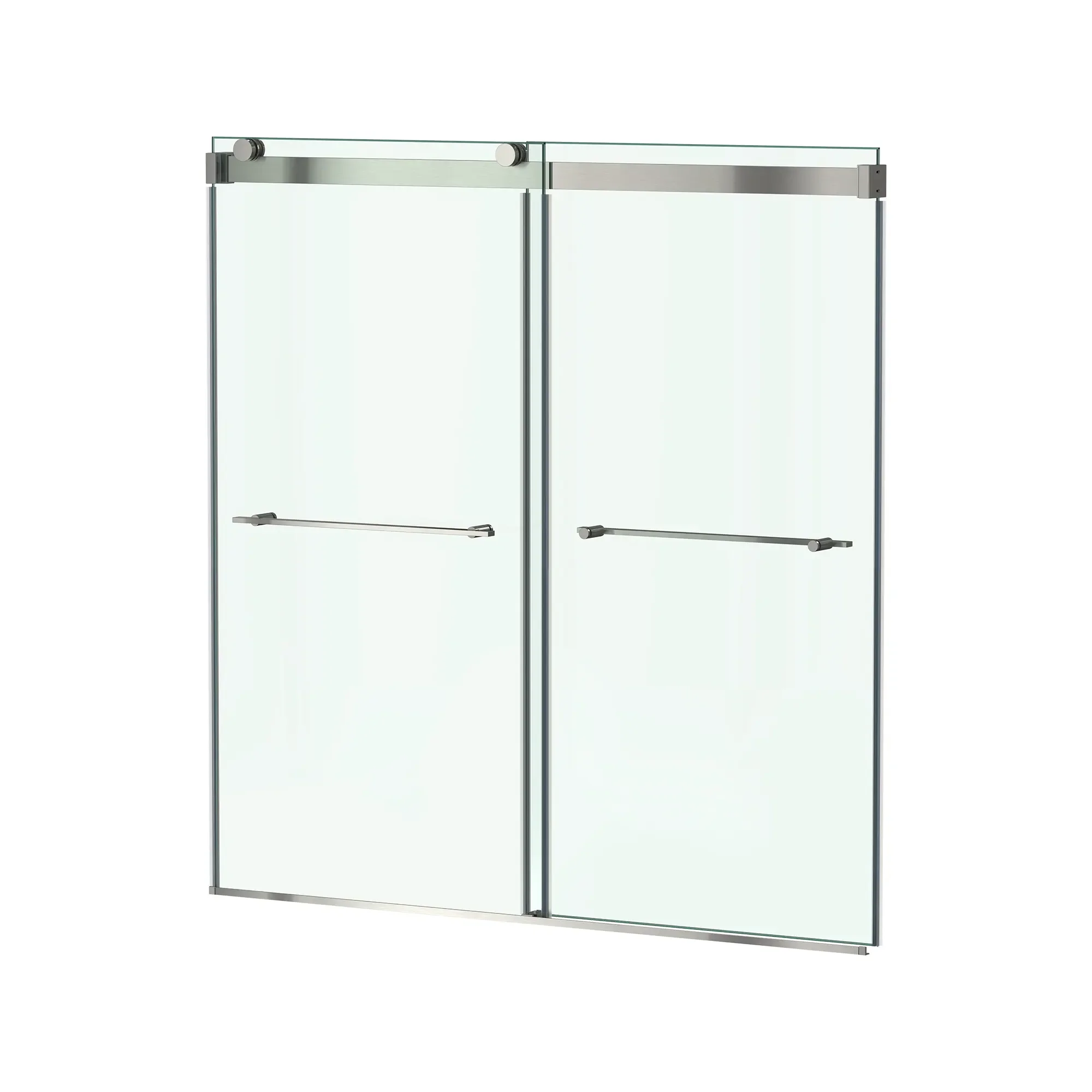Aspirations 60 x 60-Inch Frameless Sliding Bathtub Door - Image 22