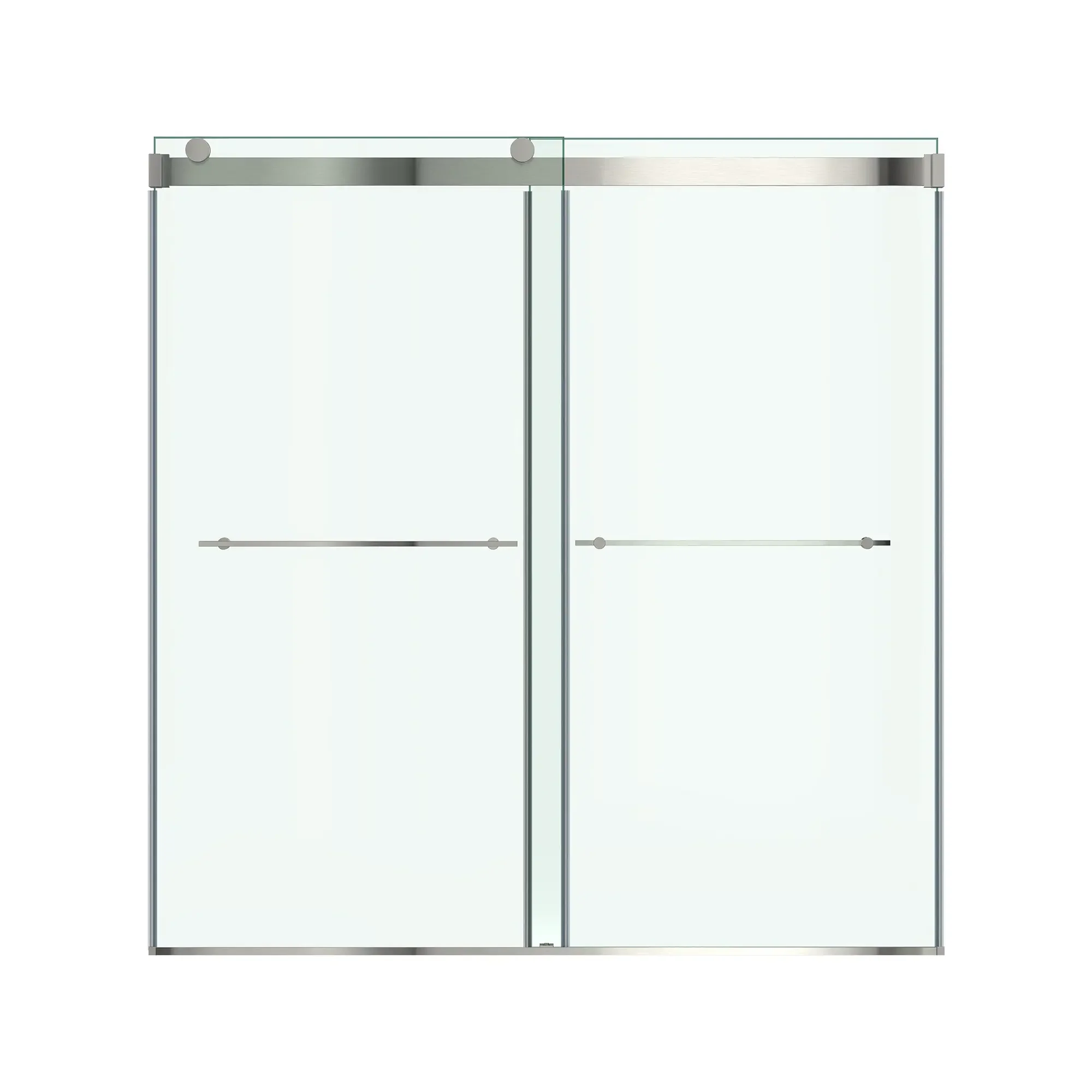 Aspirations 60 x 60-Inch Frameless Sliding Bathtub Door - Image 25